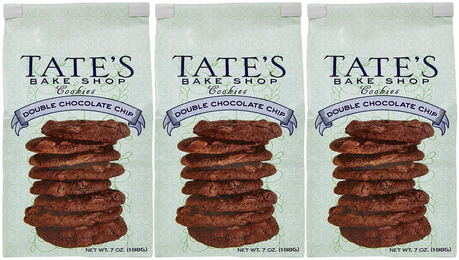 Tate's Bake Shop 3 Pk Double Chocolate Chip