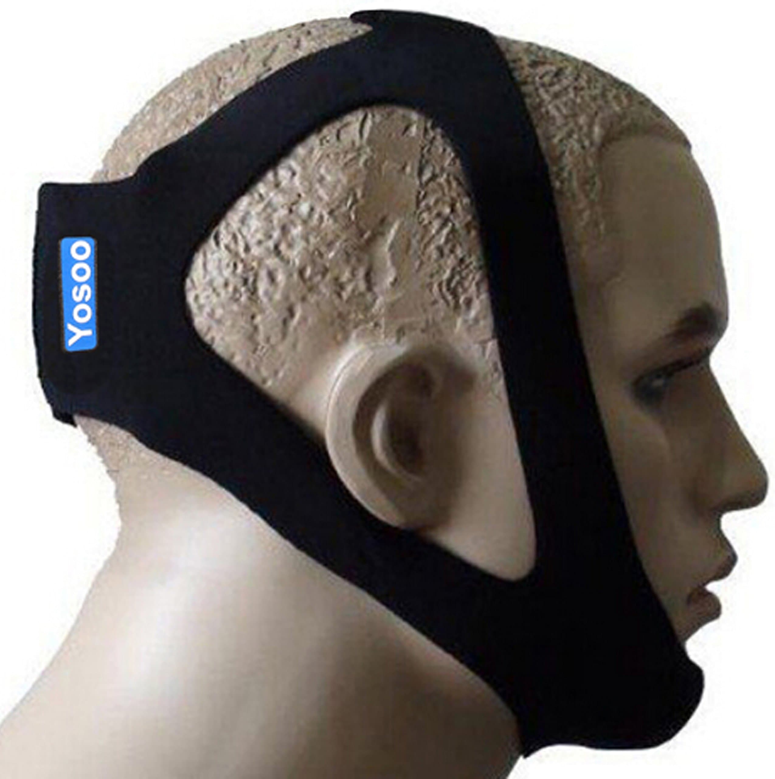 ZJchao Professional Snoring Stop Chin Strap Belt (Adjustable-one Size Fits Most)