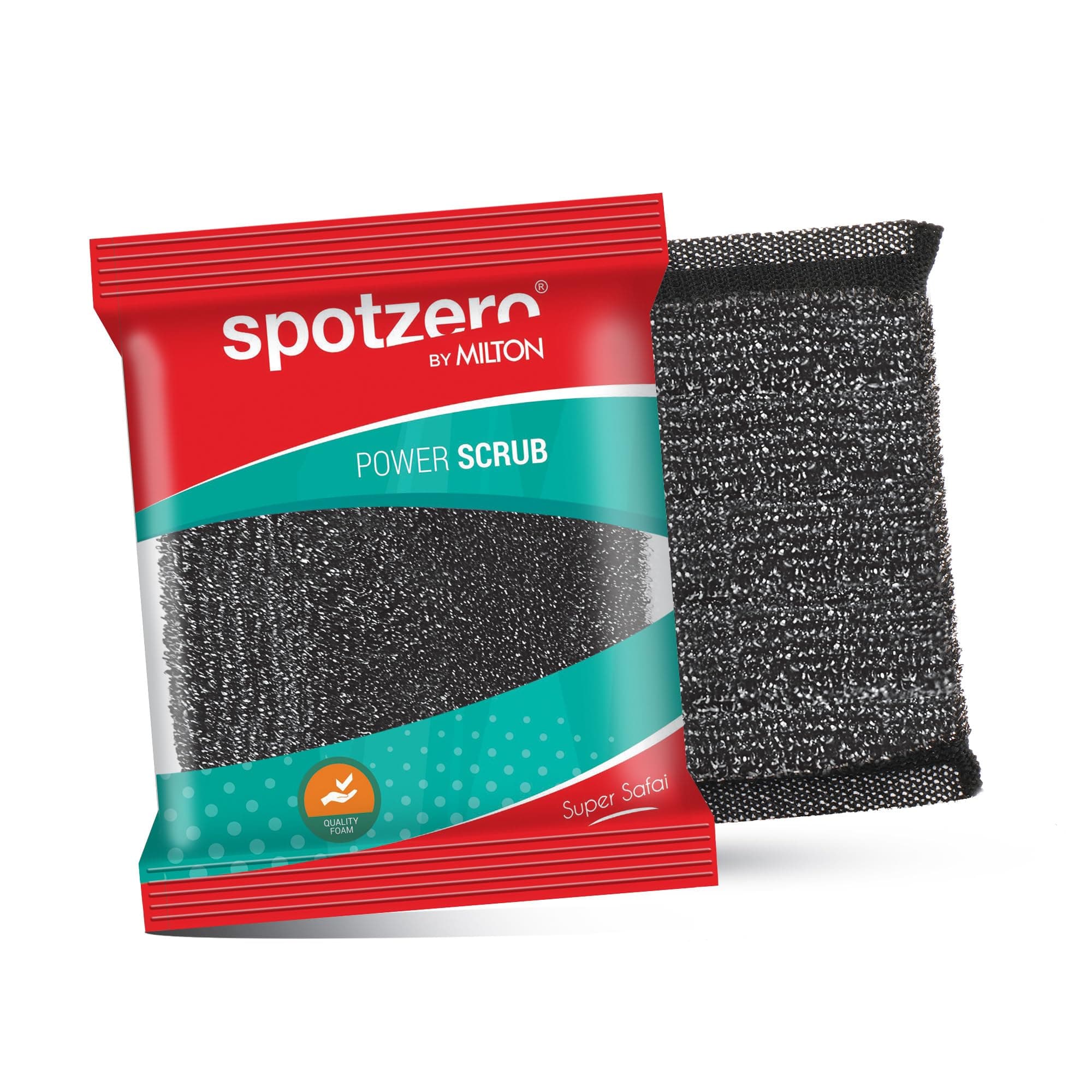 SpotzeroBy Milton Power Scrub Stainless Steel Untensil Scrubber 1 Piece | Easy to Clean | Reuse | Durable | Cleaning Utensil