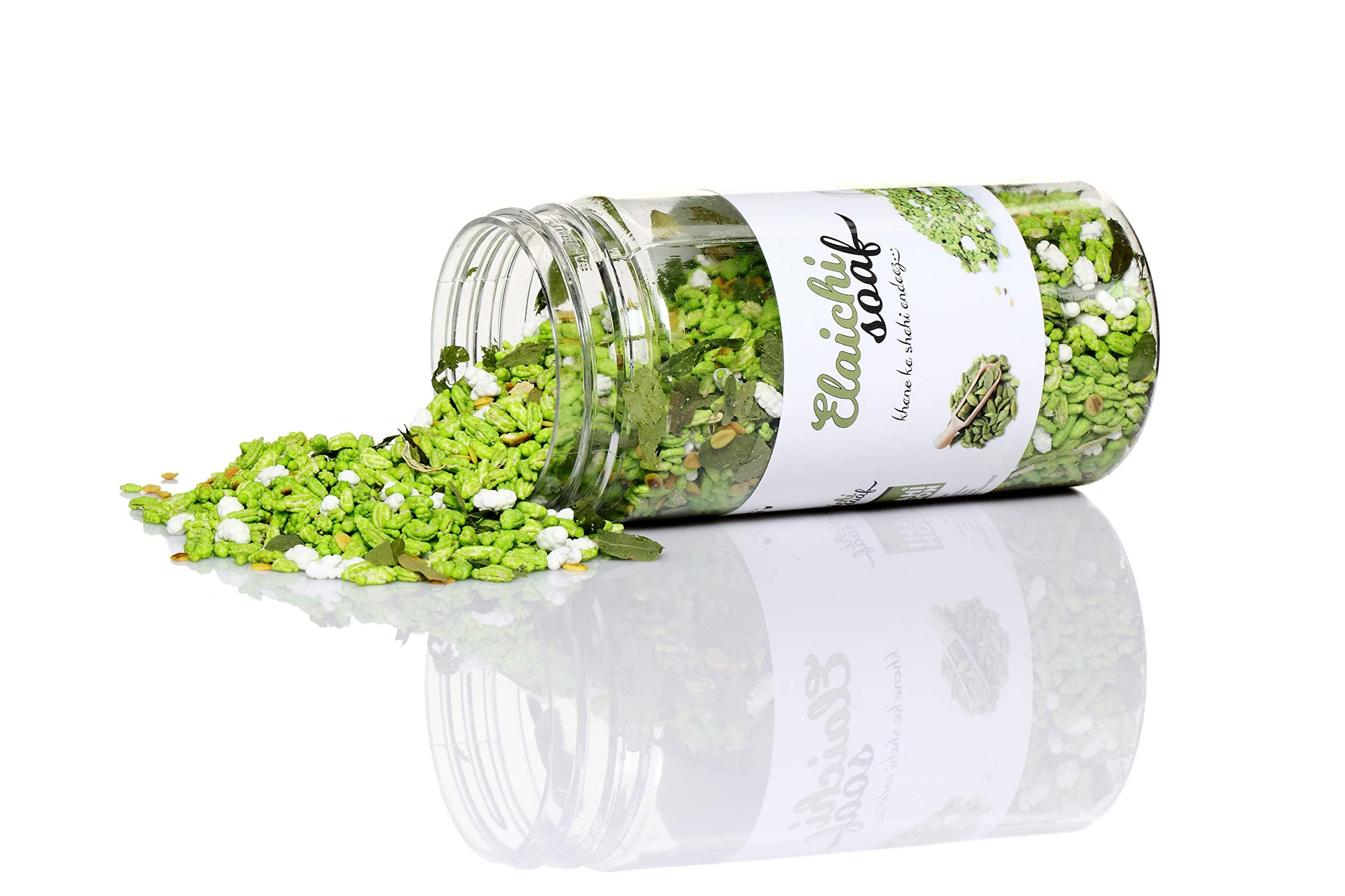 Shahi Spoon Elaichi Saunf Mukhwas Mouth Freshener- Green Fennel - Freshens your breath - After- Meal -Elaichi Snauf Mukhwas Mouth Fresheners - 120g Hygienically Packed