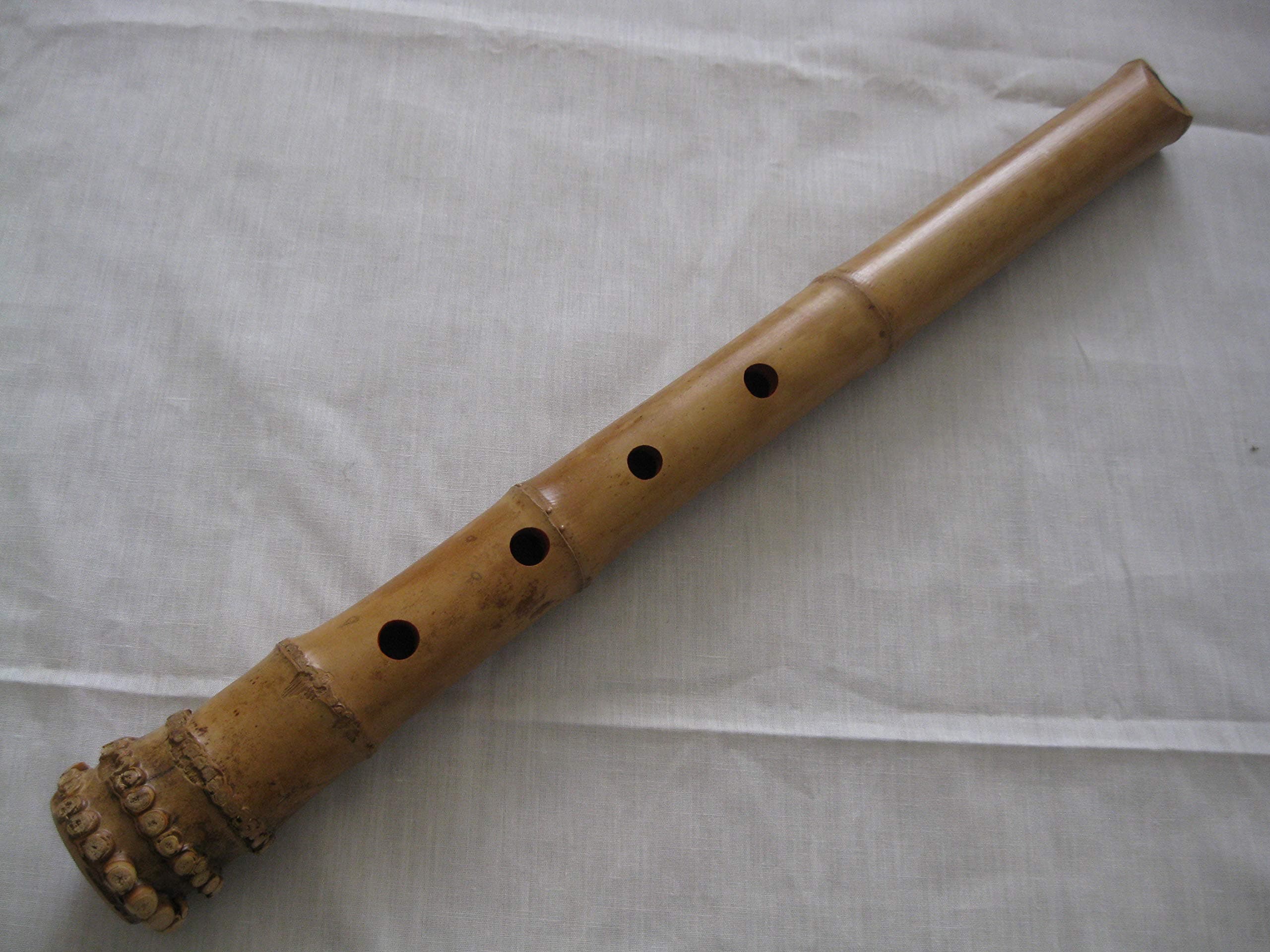 1.4 Shakuhachi Pentatonic w. Root End - Zen Instrument (Notes:#F/A/B/#C/E)