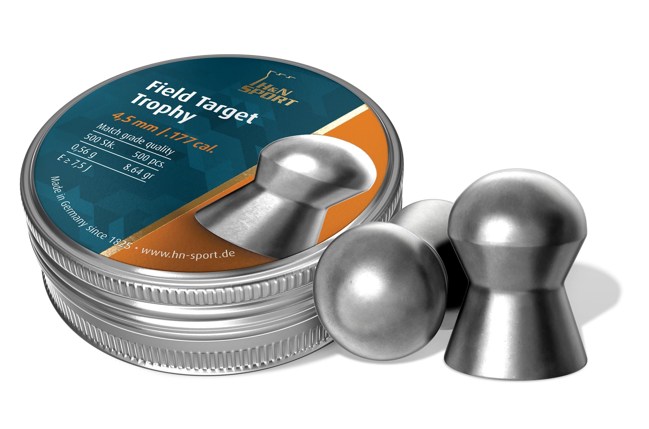 H&N Field Target Trophy .177/4.50 mm airgun pellets