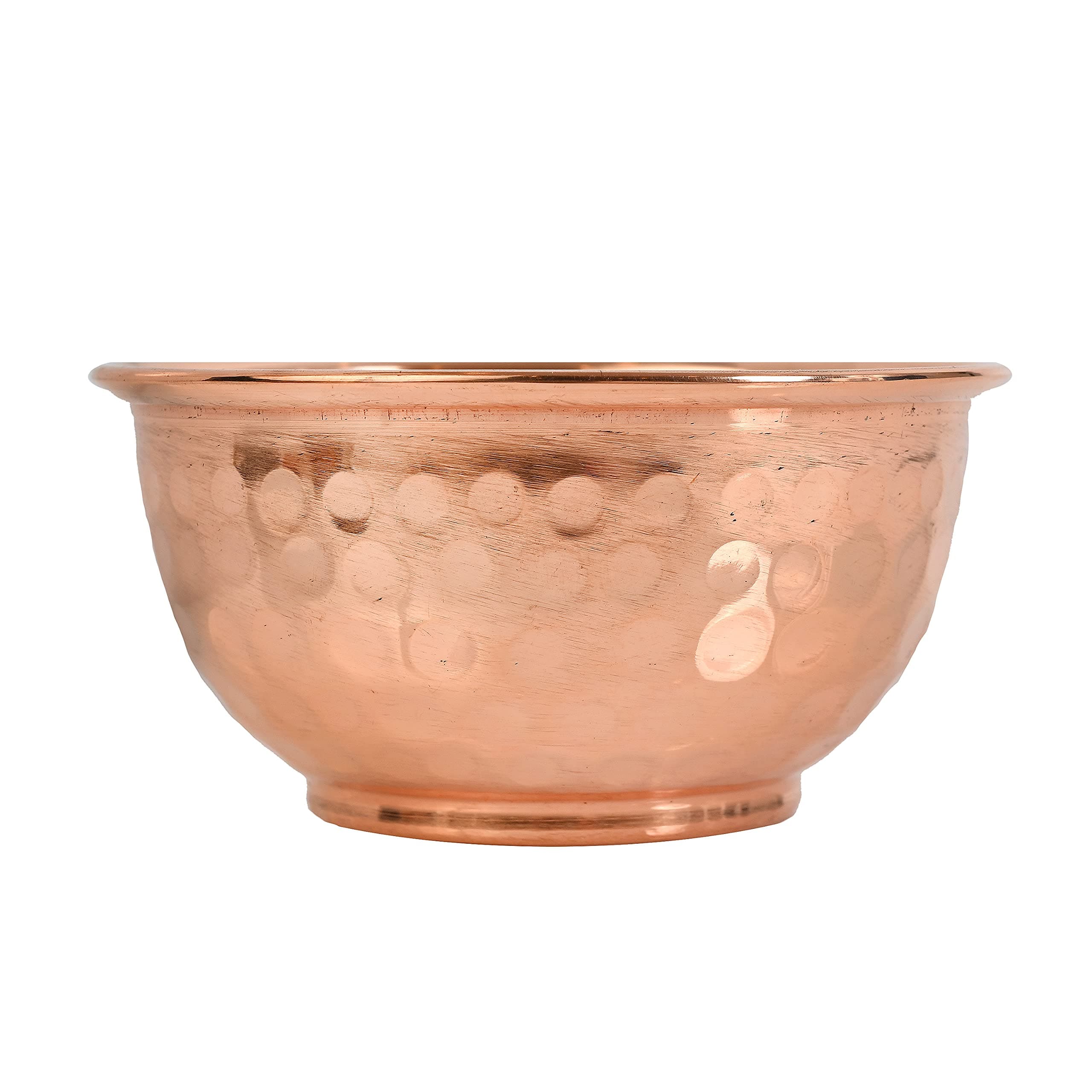 Incense Garden Plain Hammered Copper Offering Bowl for Altar Use, Rituals, Incense, Smudging, and Decoration 3 Inches