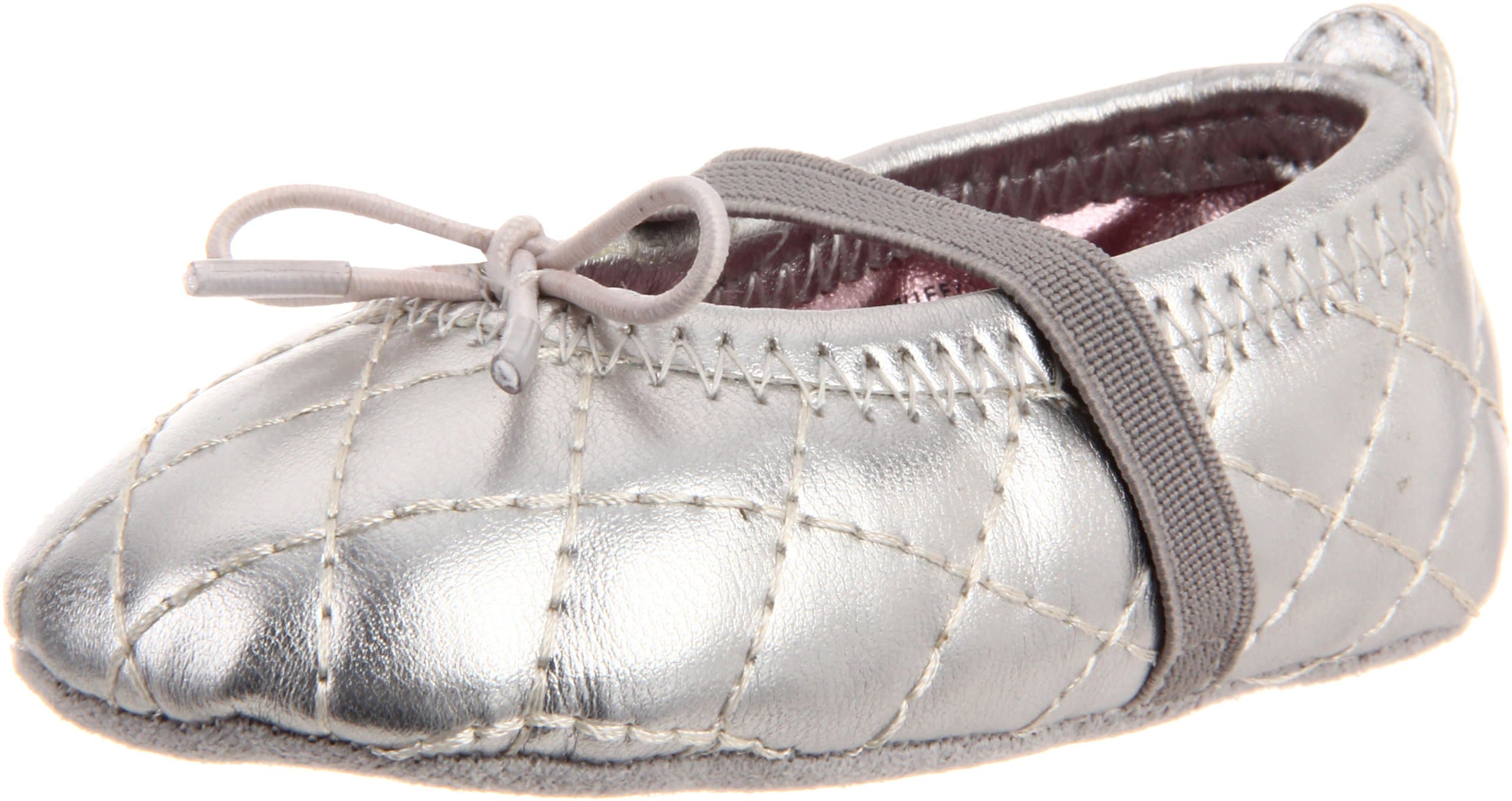 Stuart Weitzman Layette Baby Puffy Ballet Flat (Infant/Toddler)