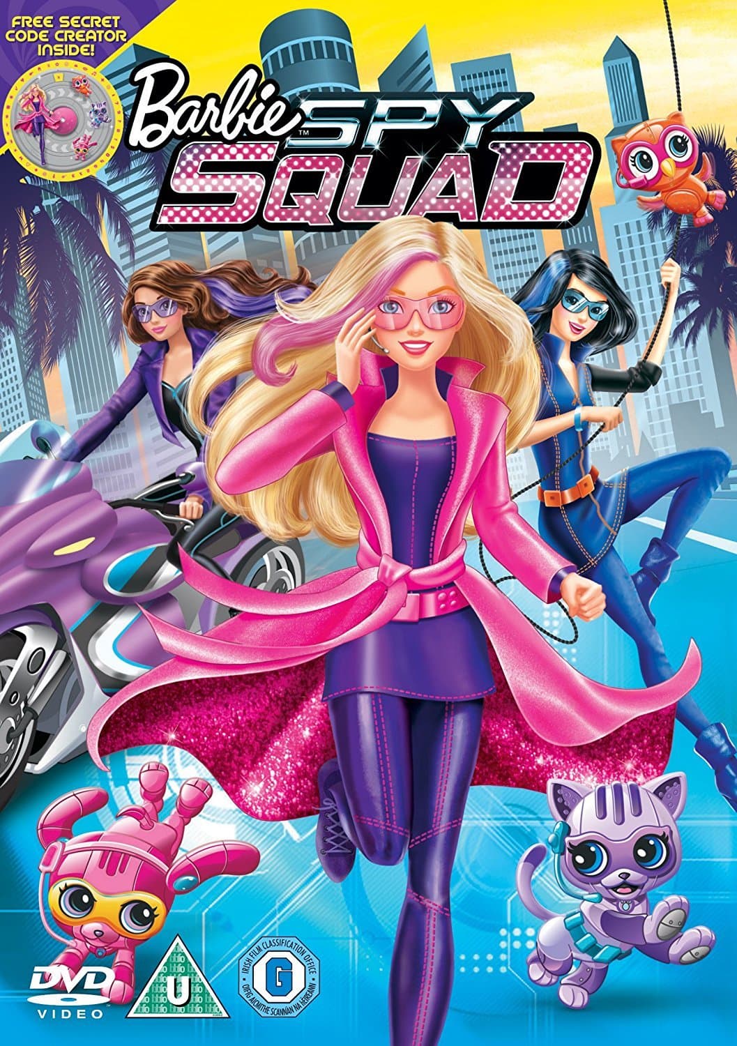 Barbie In Spy Squad. Includes Barbie gift [DVD] [2016]