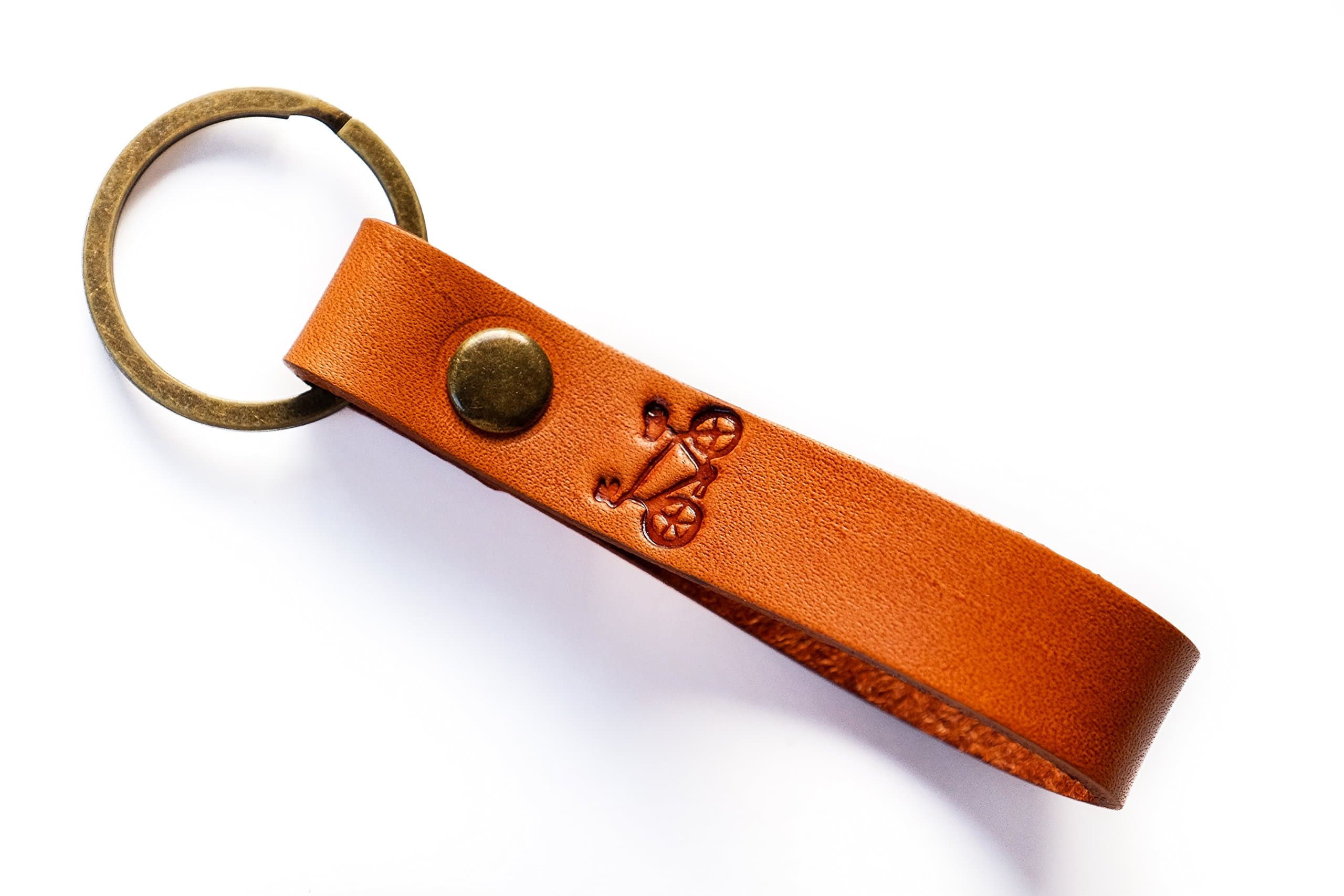 Cyclist Keychain Christmas Gift for Cyclist Bicycle Keychain - Back To School or Graduation Gift - Key Chain for Women