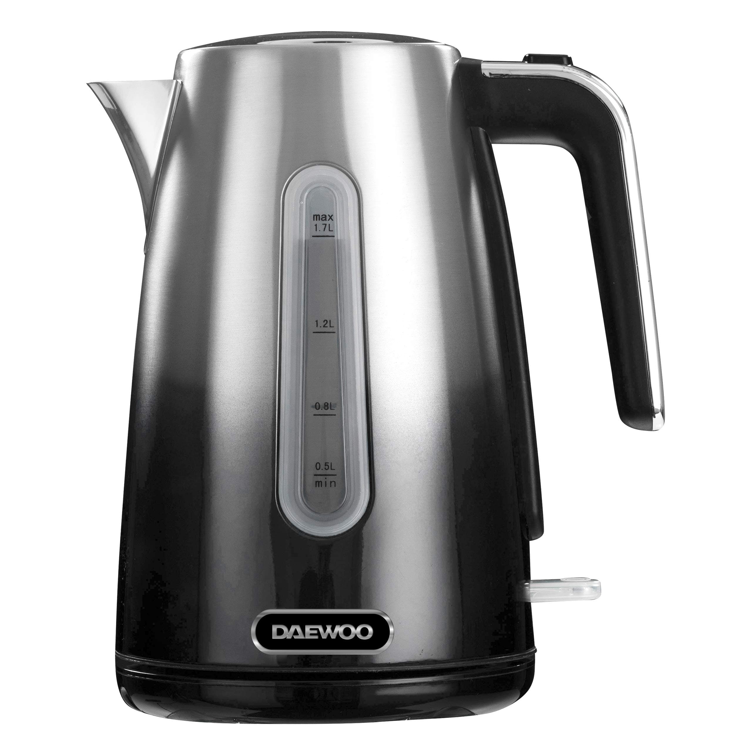 Daewoo SDA1836 Callisto Mirror Finish 1.7L Kettle, Removable & Washable Limescale Filter, Fully Rotational Base, Concealed Heating Element- Ombre Effect