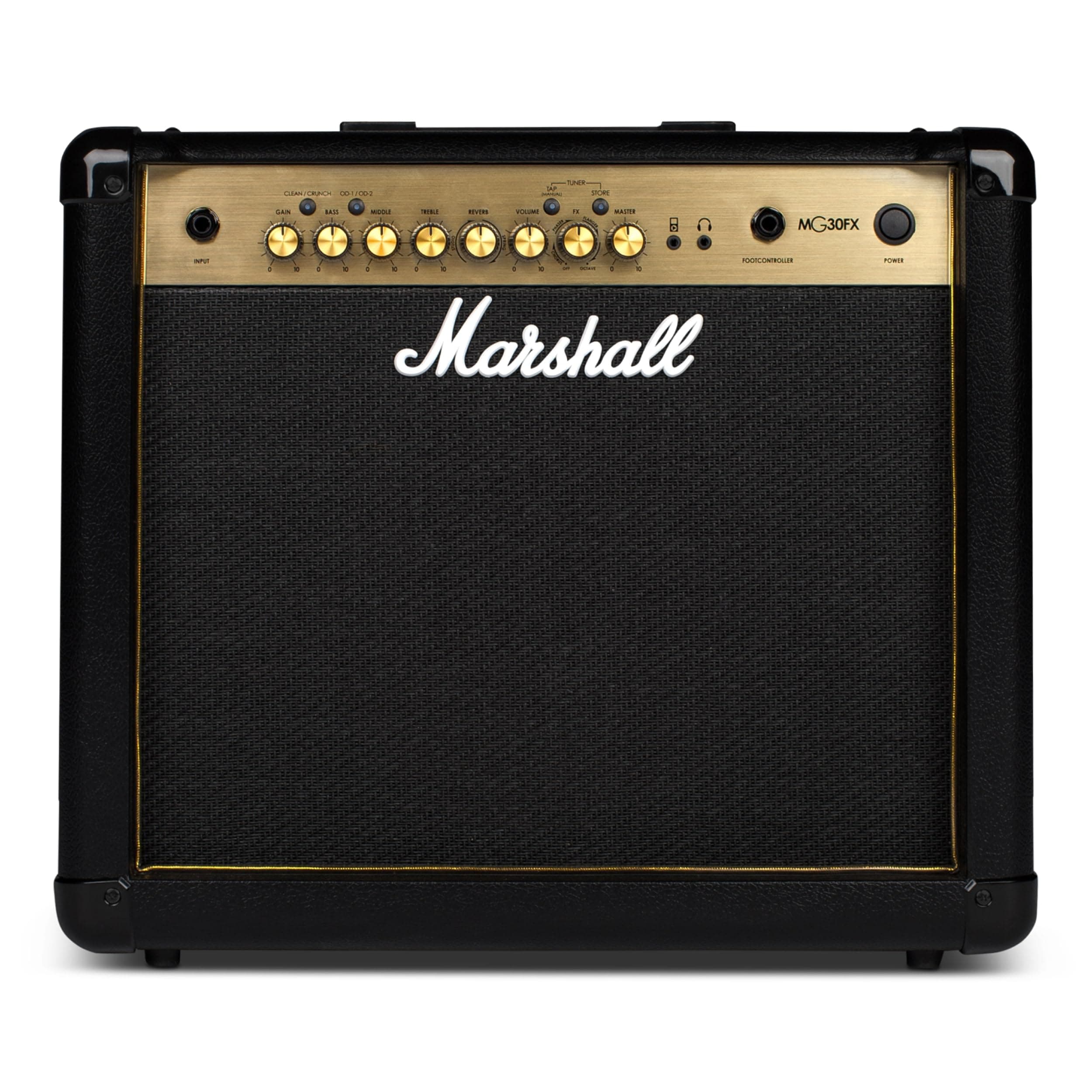 Marshall Amps Guitar Combo Amplifier, 3.5mm Jack, Black (M-MG30GFX-U)