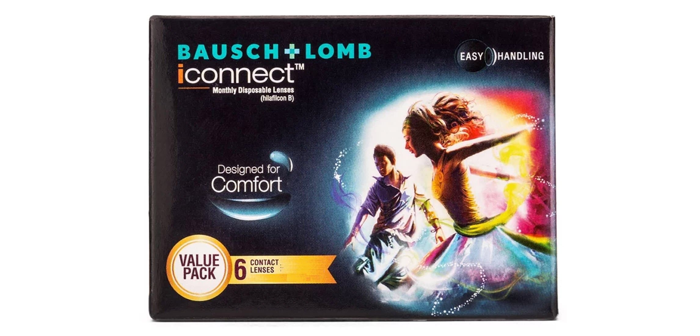 Bausch + Lomb Iconnect Monthly Disposable Contact Lens (6 Lens Pack -6.00)