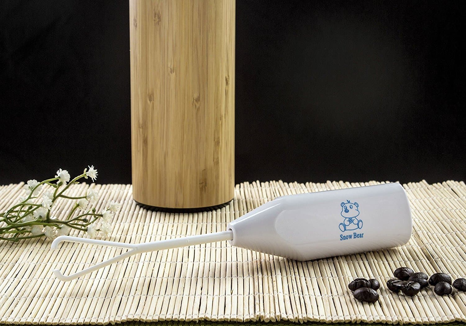 Snow Bear Baby Portable Battery Operated Hand Blender, White