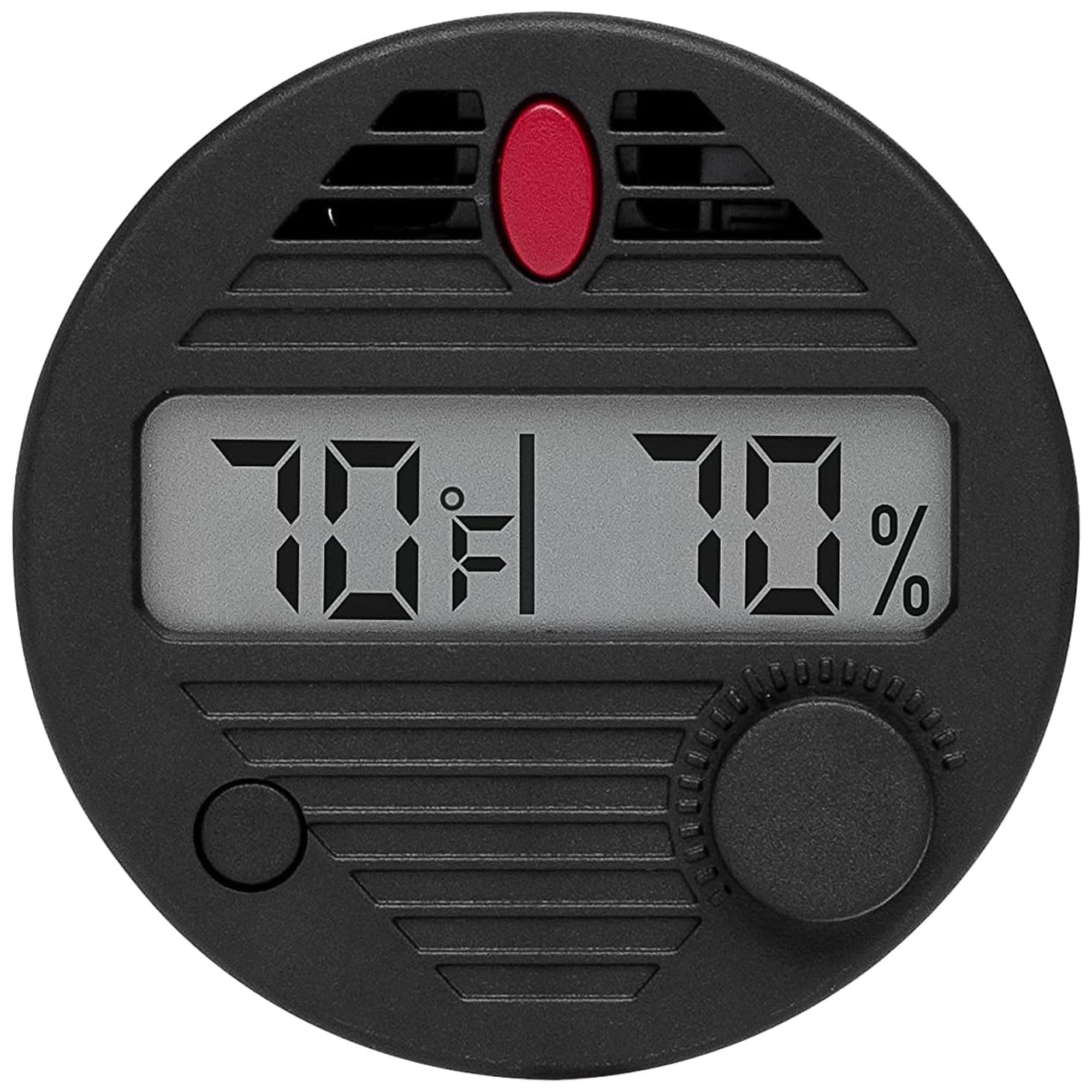 Hygroset II Round Digital Hygrometer for Humidors