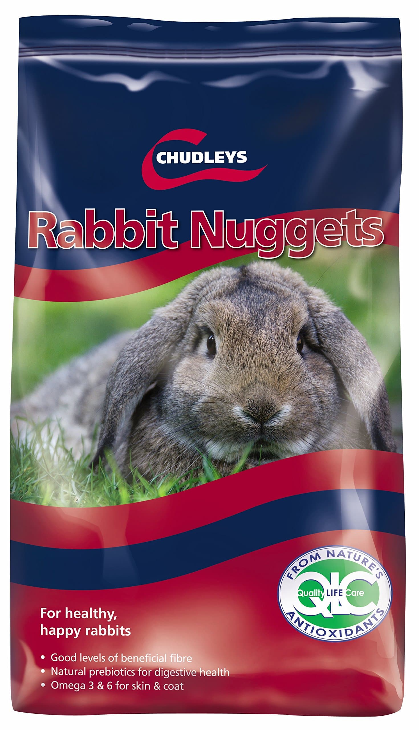 Chudleys Dry Rabbit Food Nuggets, 15 kg