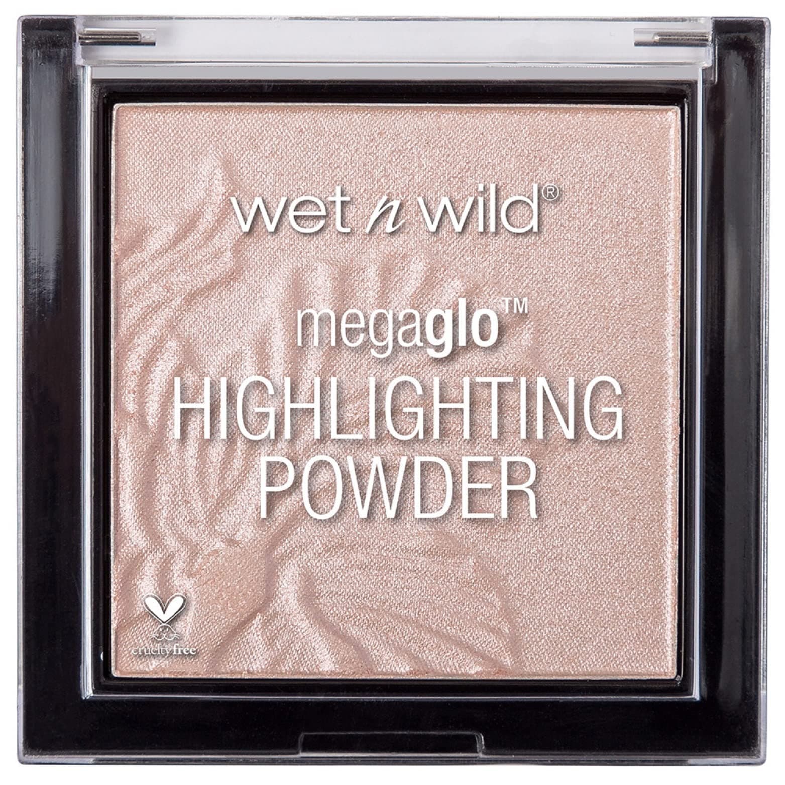 MegaGlo Highlighting Powder, Highly-pigmented Powder Highlighter with Ultra-pearly Finish and Easy-to-blend Formula, for a Silky and Shimmery Effect, Blossom Glow