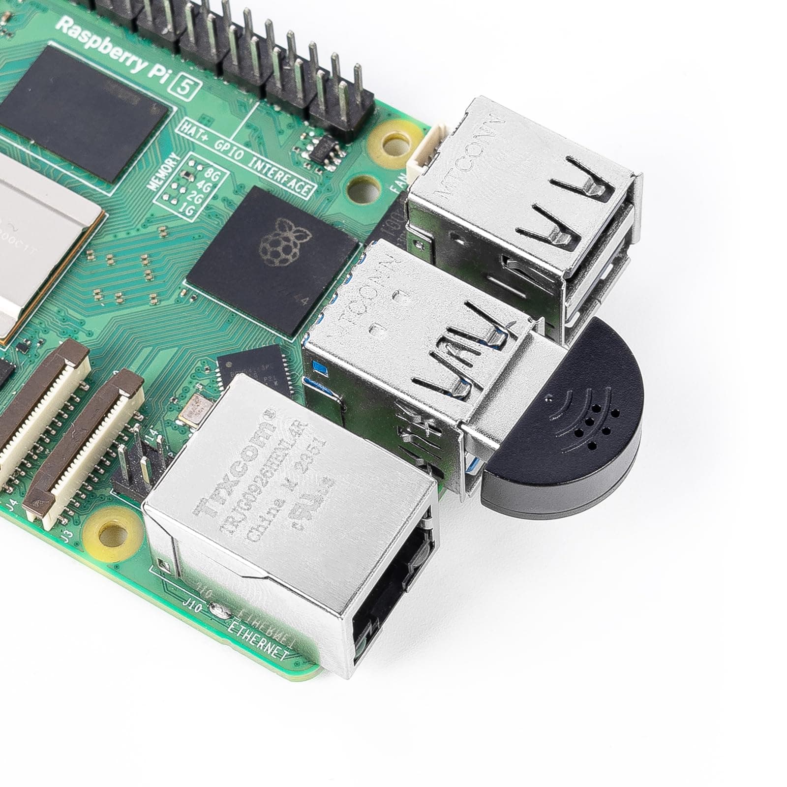 SunFounder USB 2.0 Mini Microphone for Raspberry Pi 3, 2 Module B & RPi 1 Model B+/B Laptop Desktop PCs Skype...