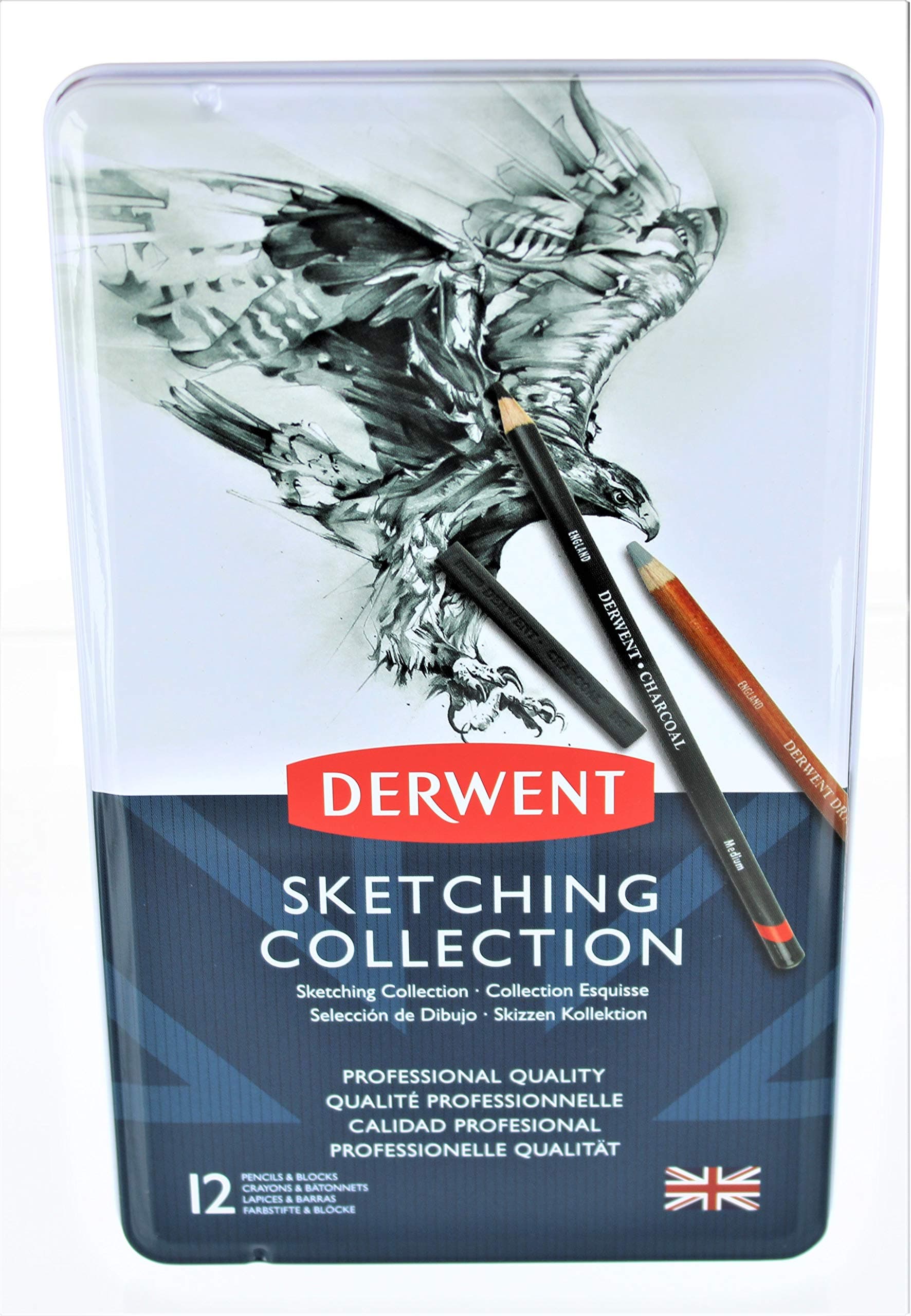 Derwent12 Sketching Collection: Mixed Drawing Materials by erwent