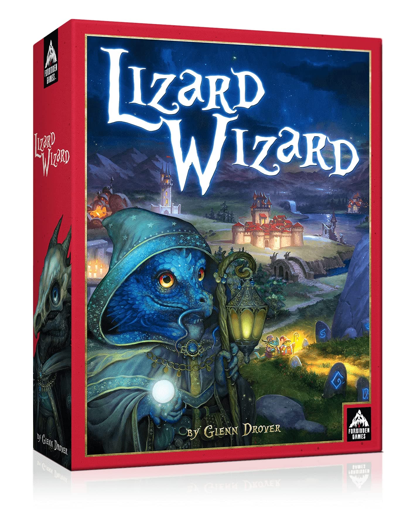 Forbidden Games, Lizard Wizard – Fantasy Strategy Game of Spellcasting, Potions, and Mystical Creatures, Ages 10+, 2-6 Players, Family Game Night Essential