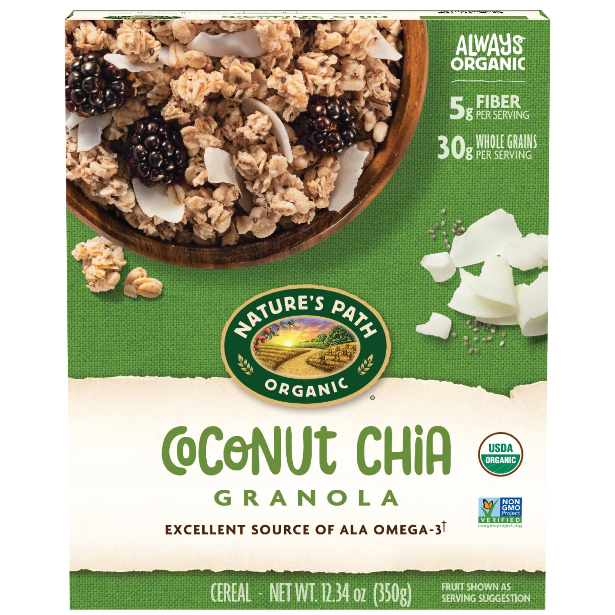 Nature's Path Chia Plus Granola Coconut Chia 12.34Oz