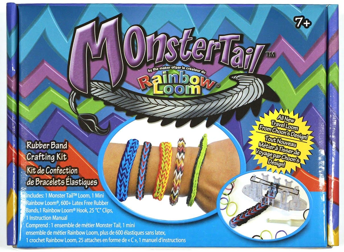 Monster Tail Rainbow Loom