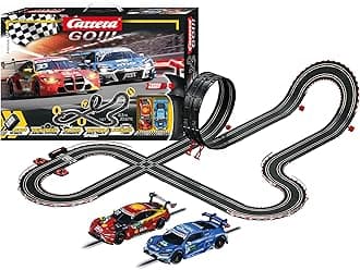 Carrera GO Electric Powered Slot Car Racing Kids Toy Race Track Set 1:43 Scale, Power Lap