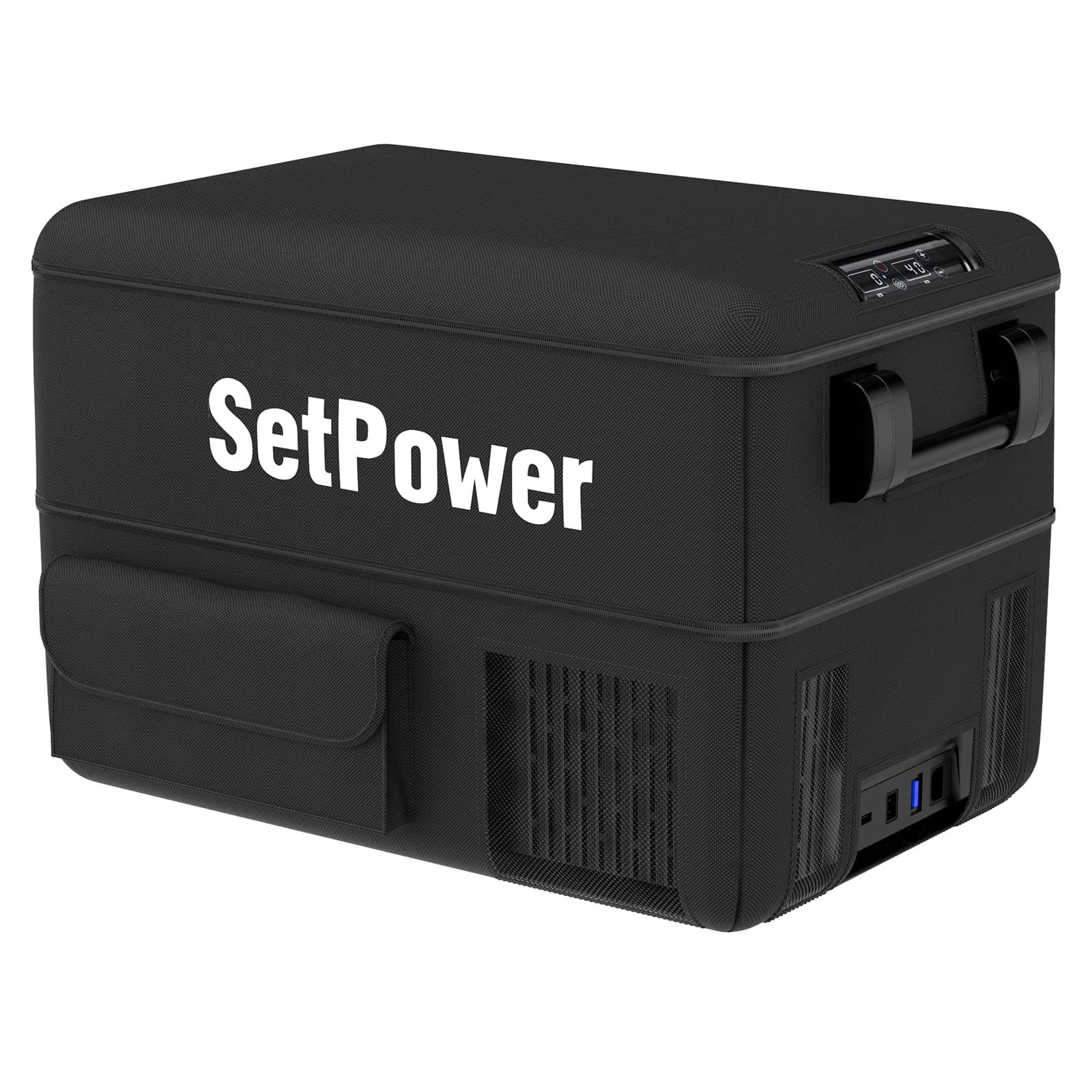 SetPower Insulated Protective Cover for RV45D and RV60D Insulated Transit Bag 12 Volt Portable Refrigerator Cover