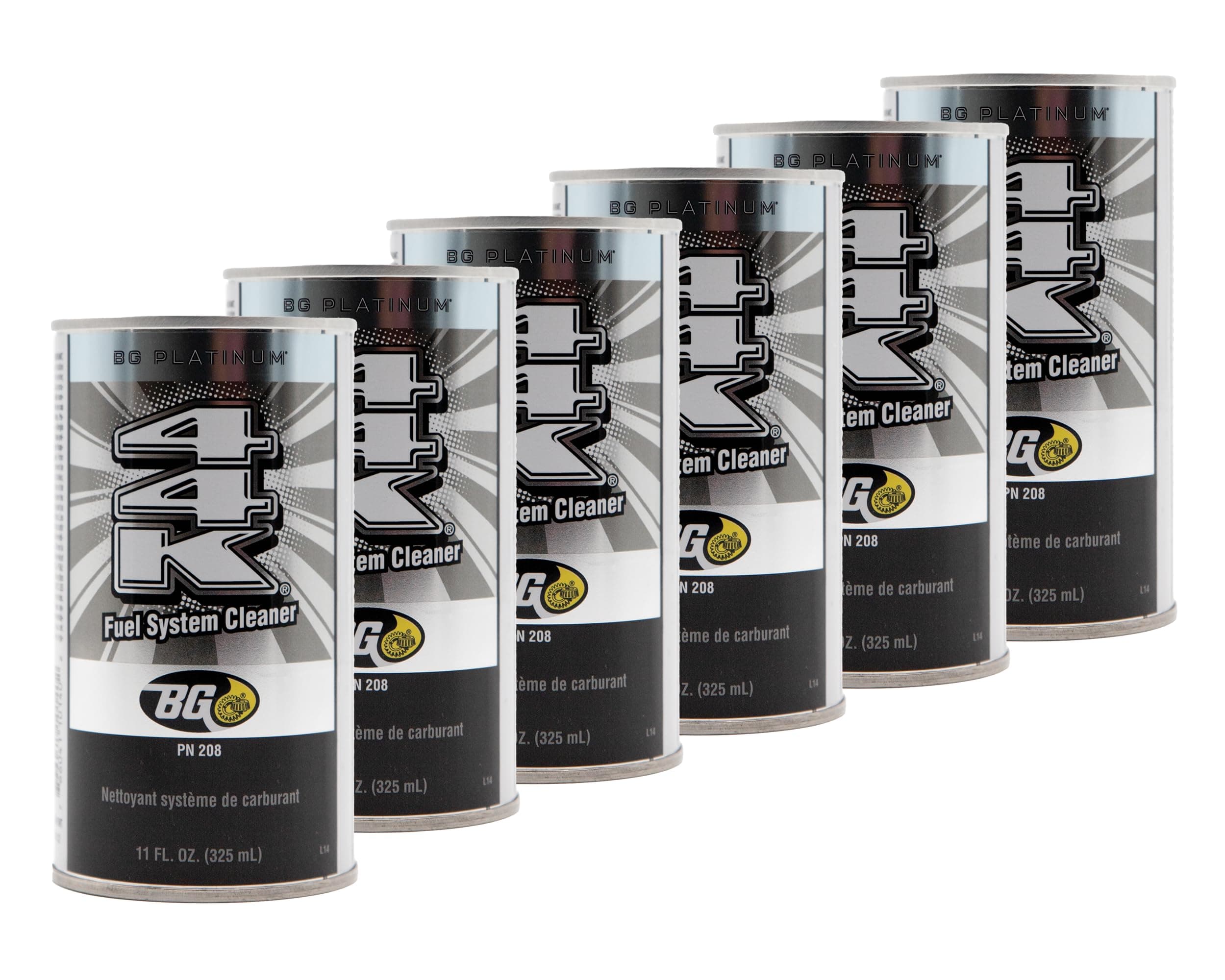 BG 44K Fuel System Cleaner Power Enhancer (Qty 6) 11oz cans