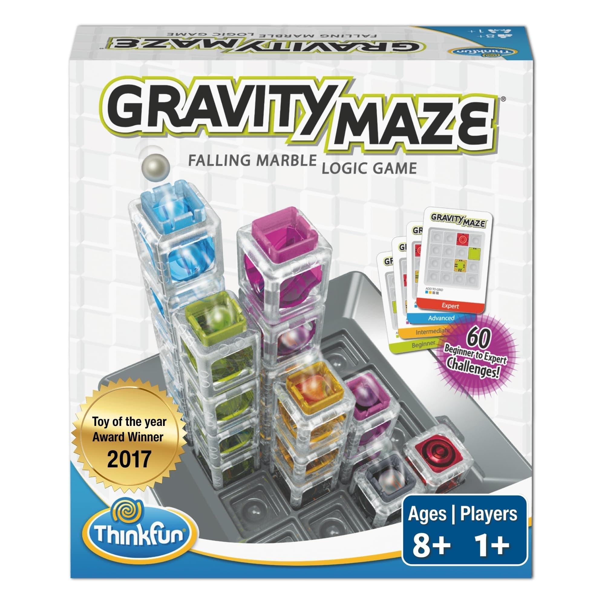 Thinkfun - Gravity Maze - Falling Marble Brain Game and Stem Toy for Kids Age 8 Years And Up