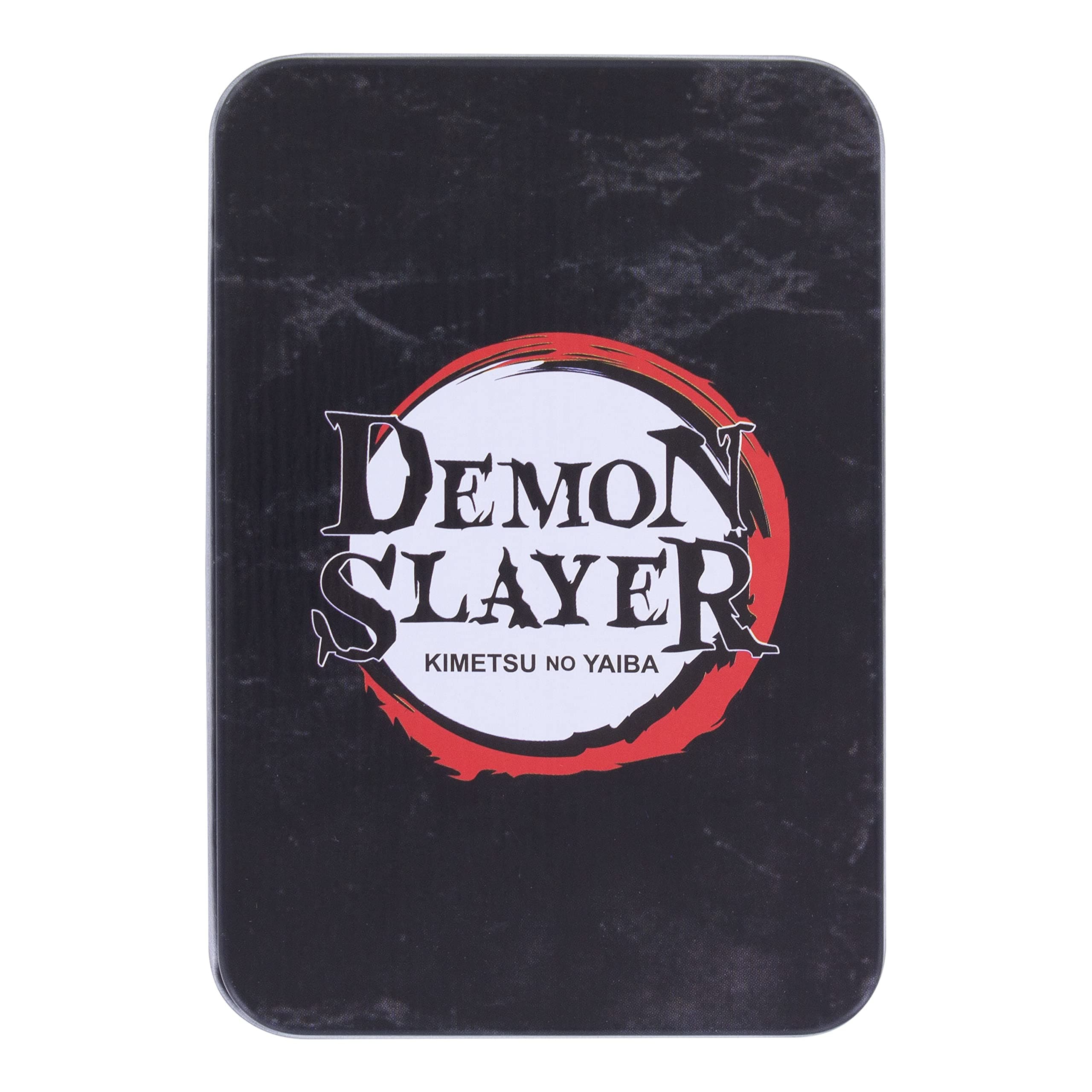 Demon Slayer Playing Cards - Officially Licensed Anime Merch, Collectible Storage Tin, Standard Deck with Illustrations | Paladone