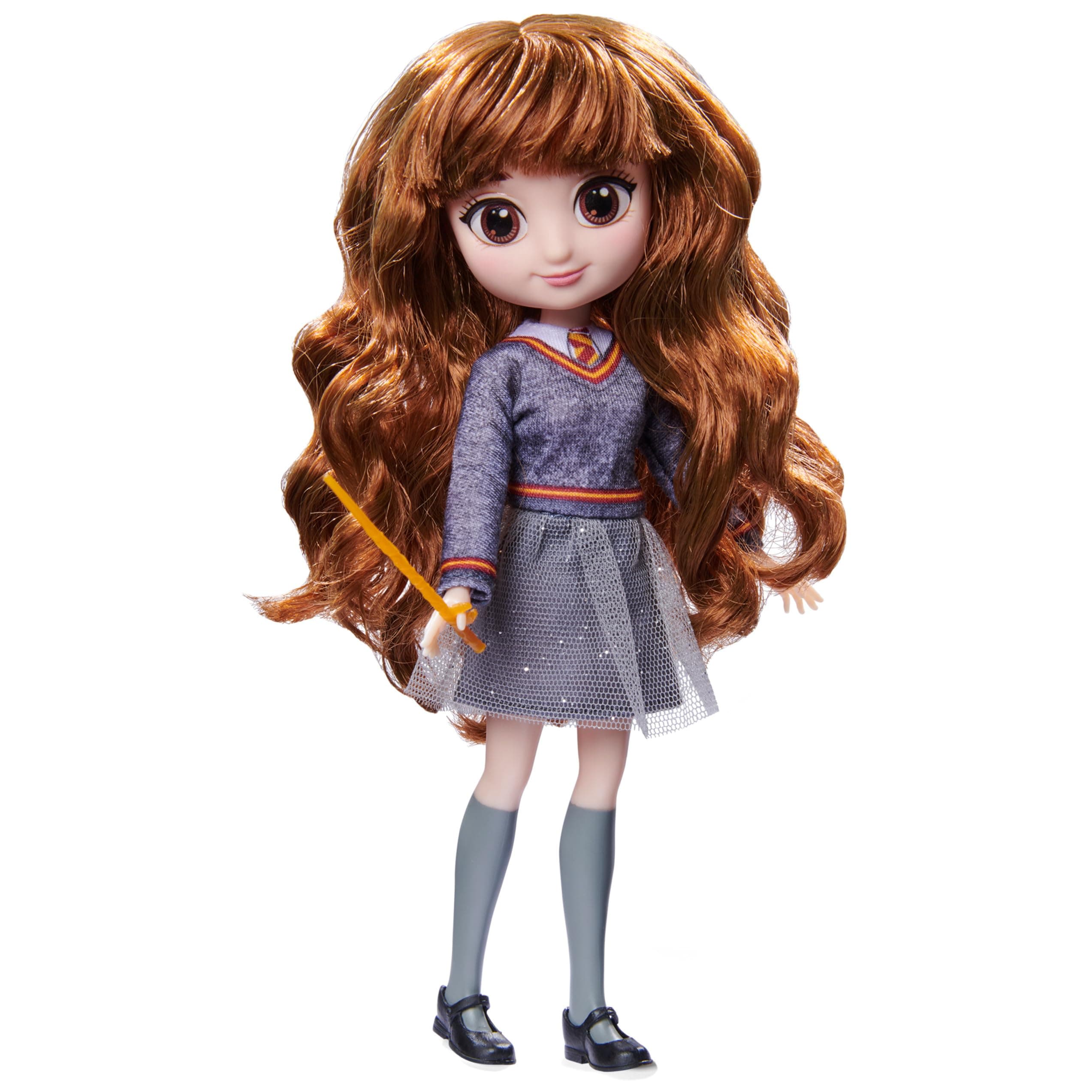 Wizarding World Harry Potter Hermione Granger Doll 20 Cm Articulated Figurine With Magic Wand And Hogwarts Uniform Harry Potter Toy Toy For Children Age 5+