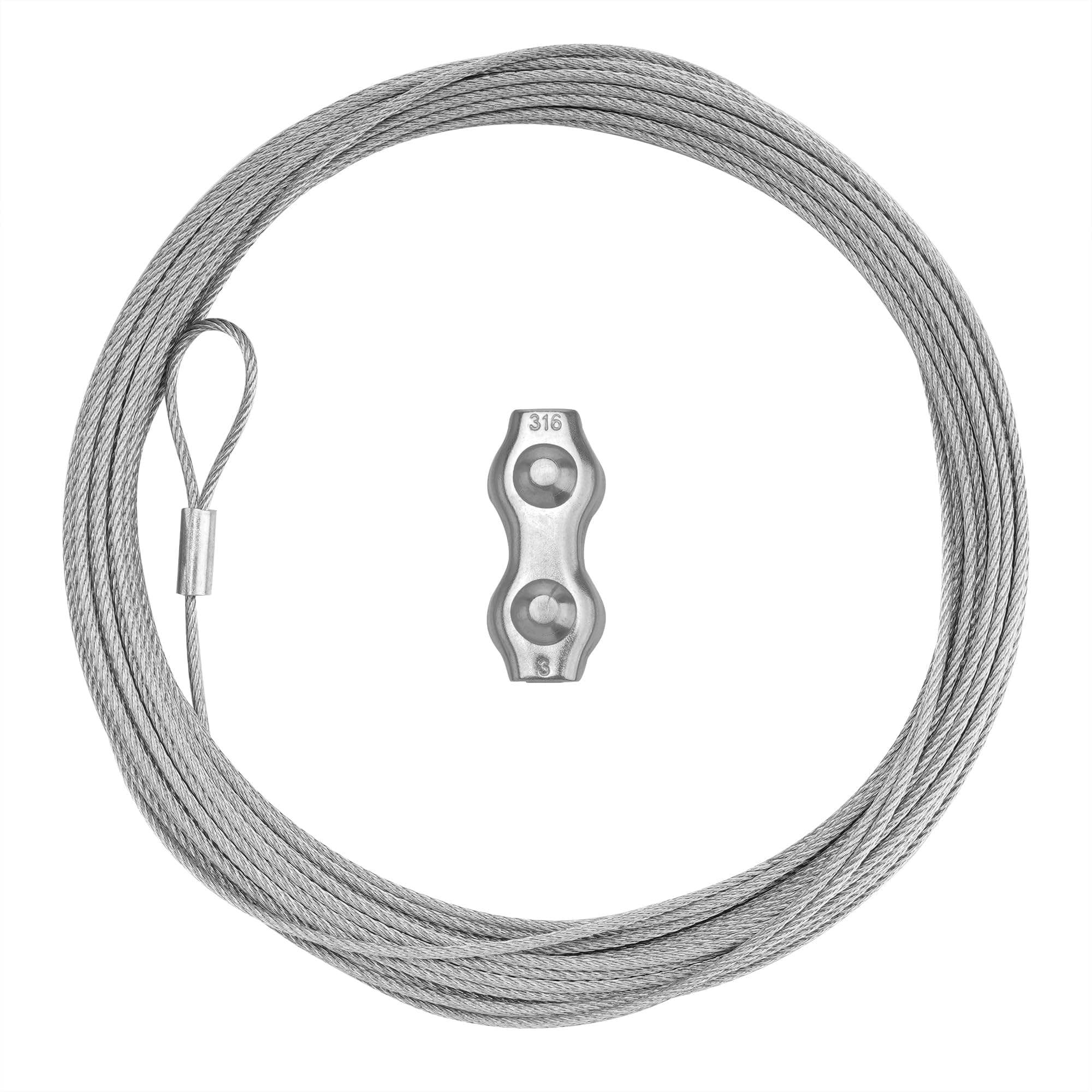 Lock Latch Release Cable & Clamp FJ7595-1 for Rotary Lift SP7, SPO7, SPOA7, SP88, SPO88, SPOA88, SP98,SPO98, SPOA98, SPO9, SPOA9, SPOA9-100,SPOA9-200,SPO10, SPOA10