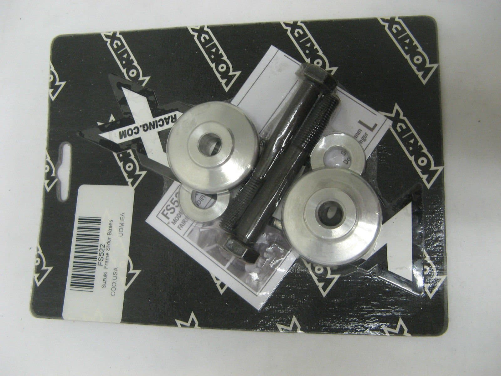 Vortex Frame Slider Base Kit - GSXR1000 2007 to 2012 Suzuki FS522