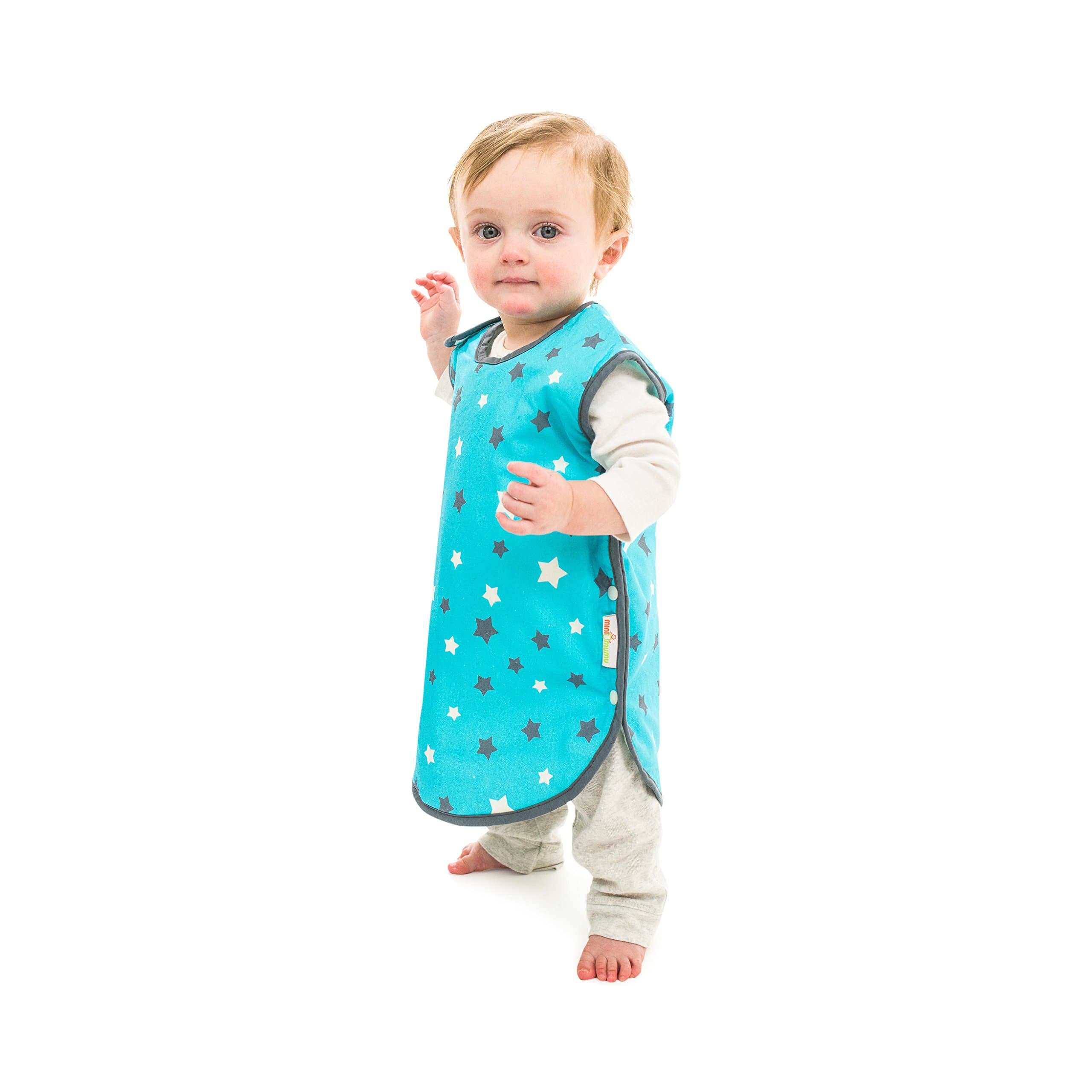 Open Bottom Wearable Blanket Sleep Sack for Baby Toddler, Rock Star (Small)