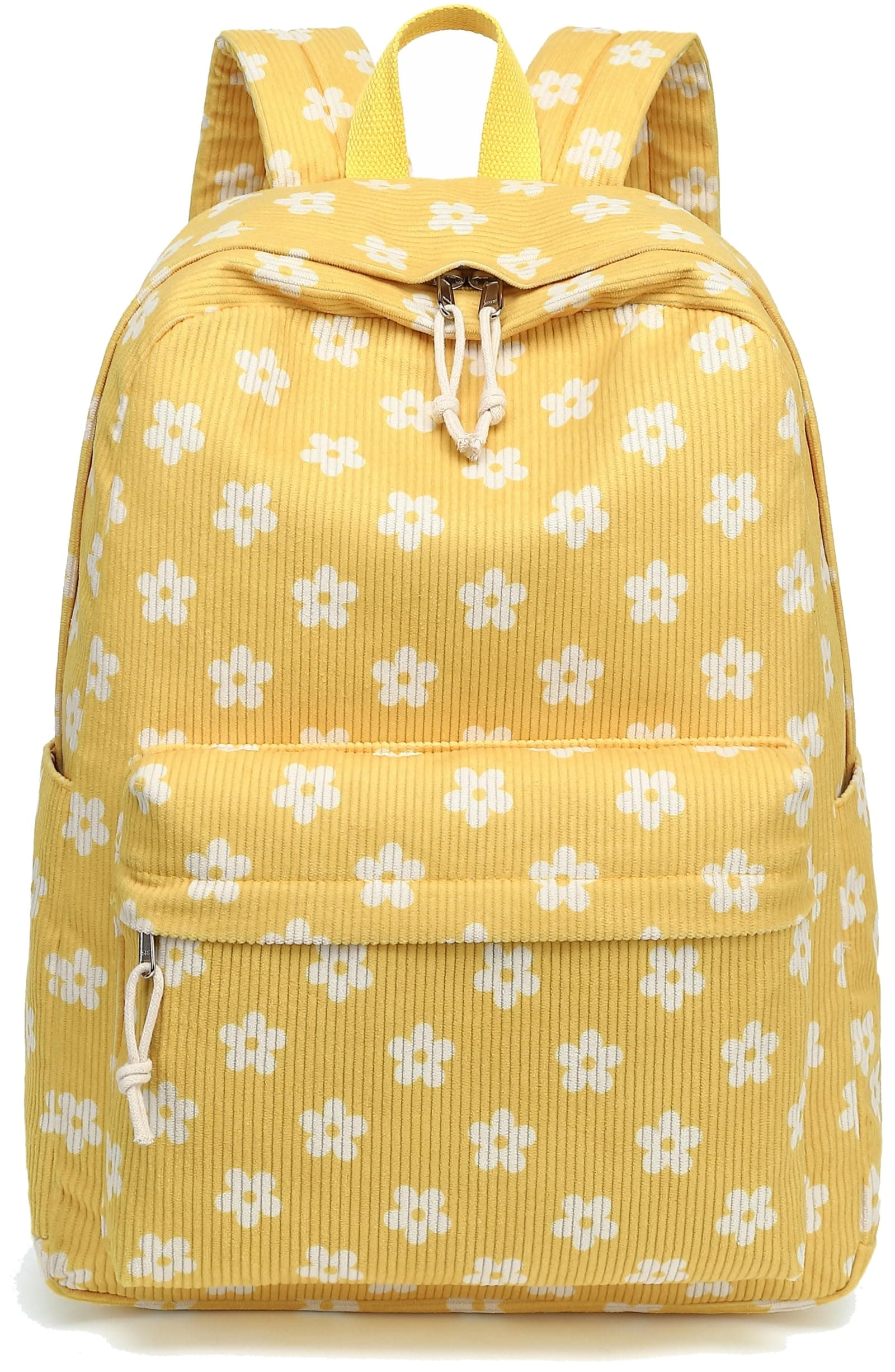 Bluboon School Backpack for Teen Girls Bookbags Elementary High School Corduroy Laptop Bags Women Travel Daypacks