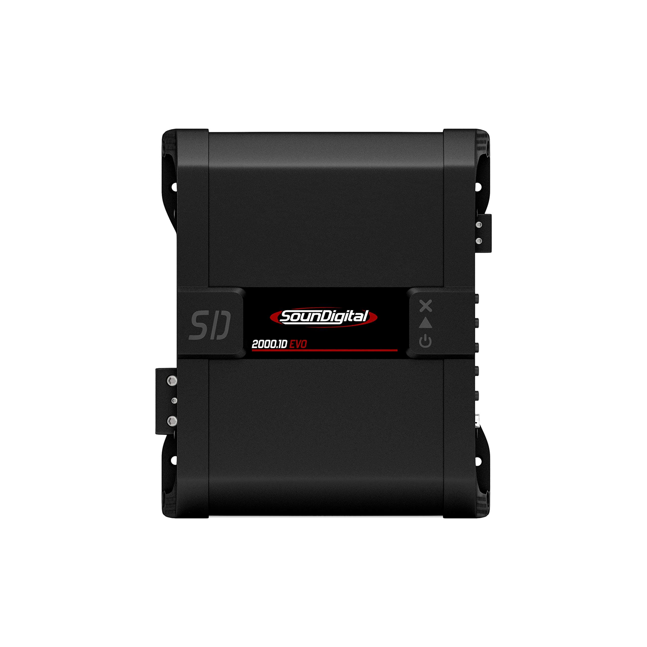 SounDigital 2000.1D EVO 2000W Monoblock Car Audio Amplifier