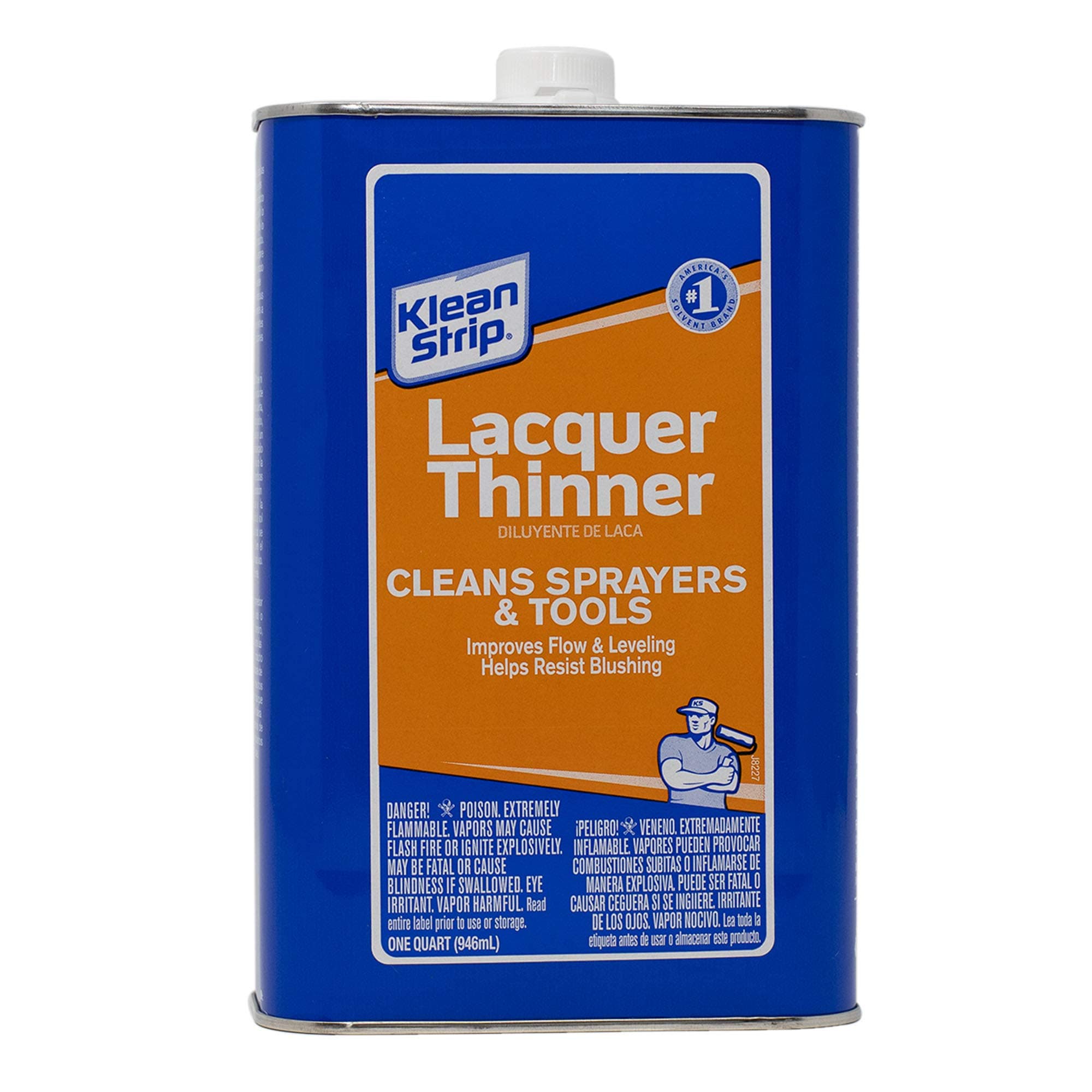Lacquer Thinner, 1 Quart, Green (QML170)