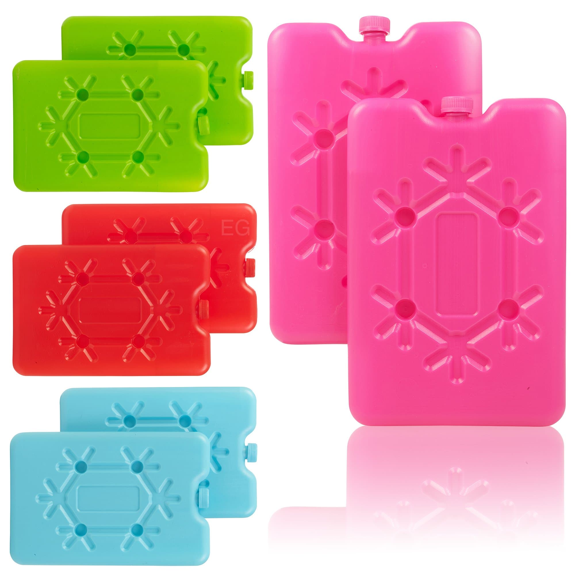 2 Pack Reusable Freezer Travel Ice Blocks - Choice of Colours (2 x Blue Cool It Freezer Packs)