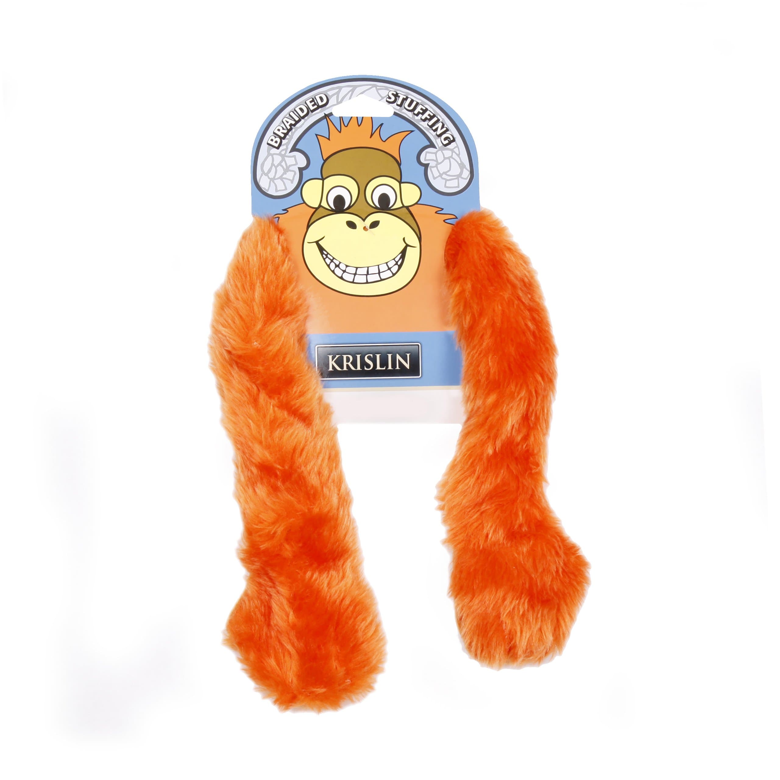 KRISLIN Arm-A-Mals Orangutan Toy for Dogs
