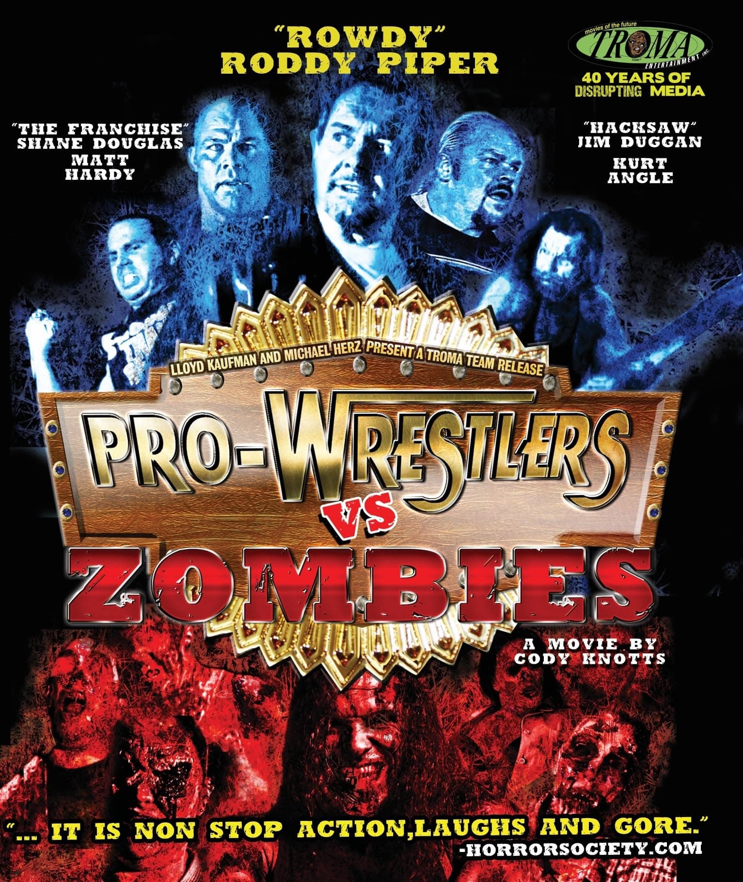 Pro-Wrestlers Vs Zombies [Blu-ray]