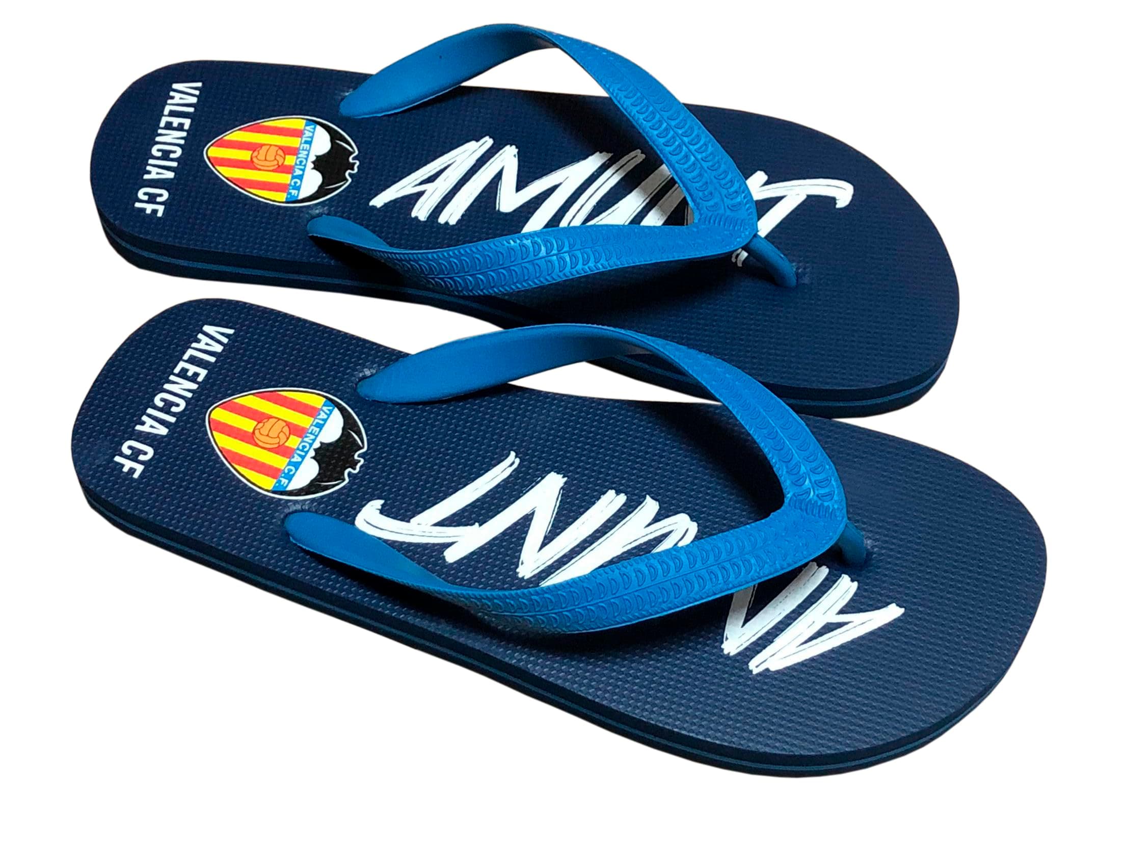 Valencia CFValencia Cf Chanclas Azules unisex-adult Flip-Flop