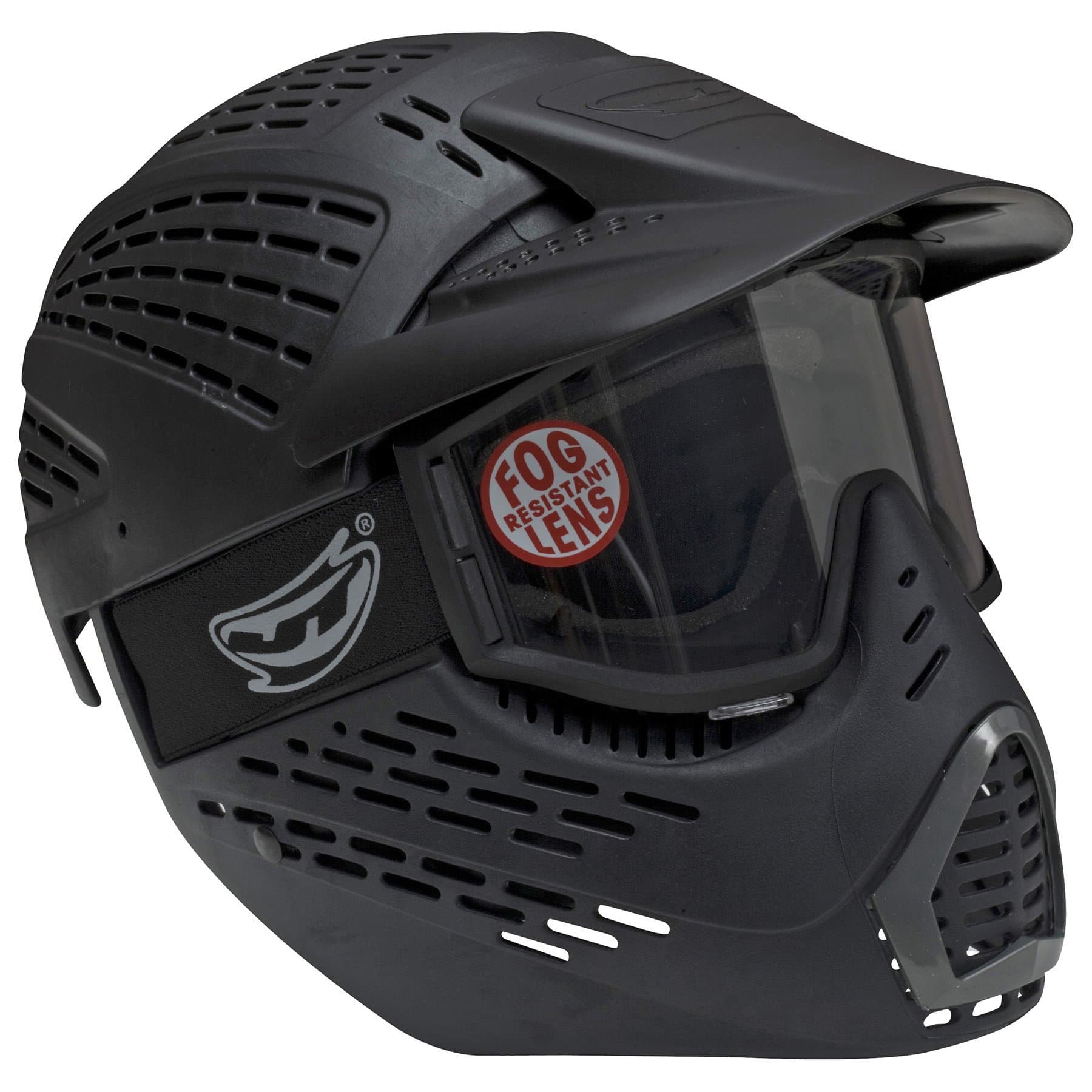 JT Sports Elite Headshield Single Mask, Black