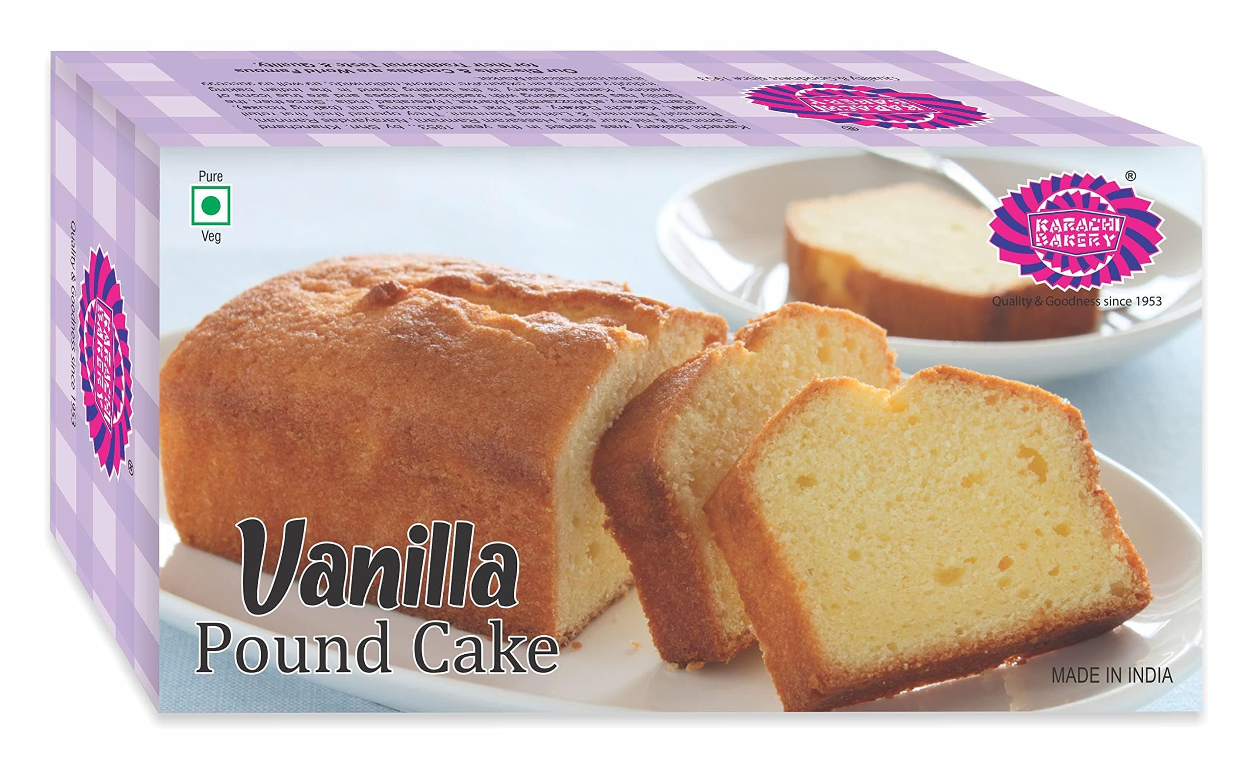 Karachi Bakery Vanilla Pound Cake |Veg|, 200gm