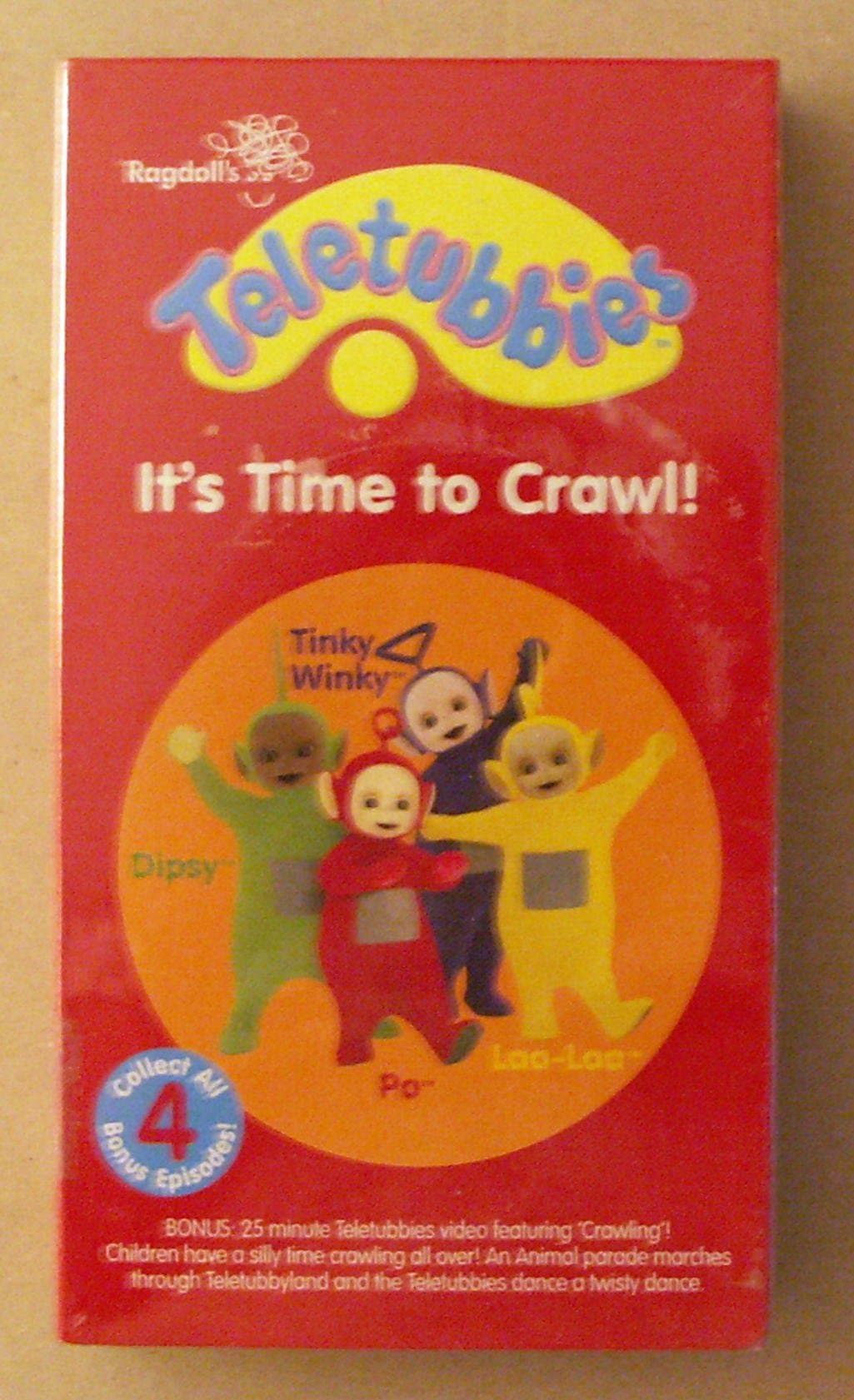 Teletubbies Its Time to Crawl! VHS (2004)