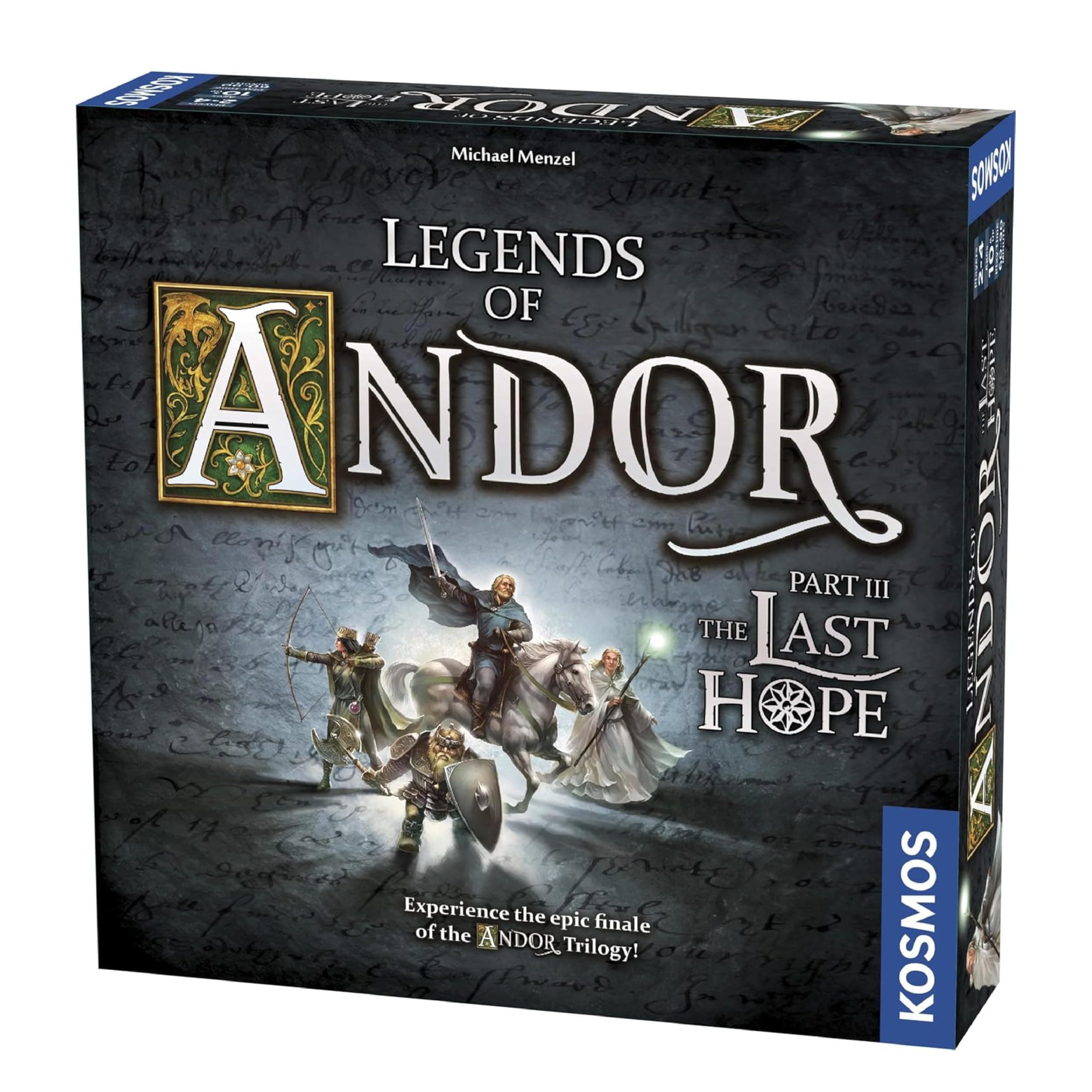 Thames & Kosmos | 692803 | Legends of Andor: The Last Hope Expansion | Cooperative Adventure Game | 2-4 Players | Ages 10+
