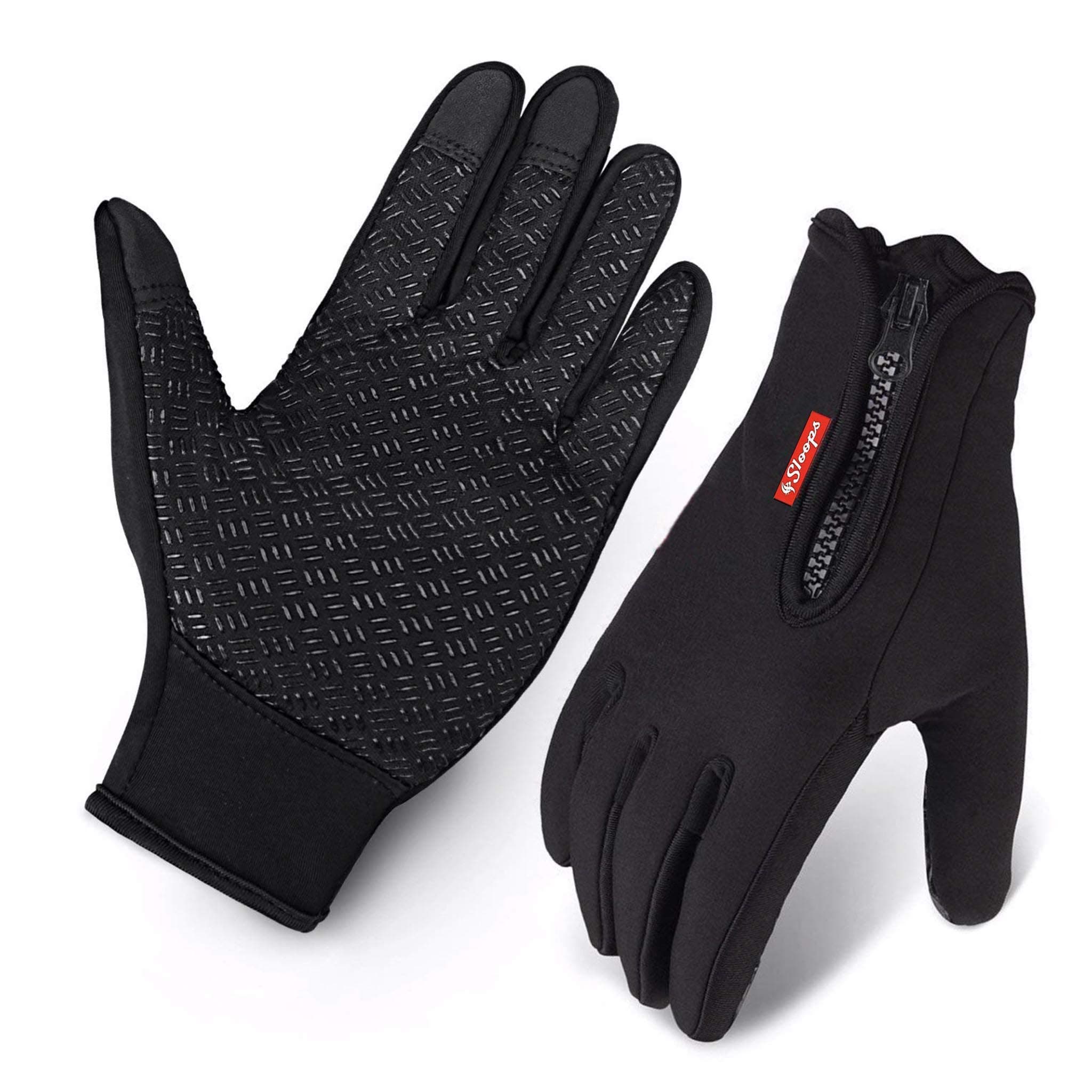 Breathable Lightweight Thermal Windproof Touch Screen Non Slip Winter Sports Gloves