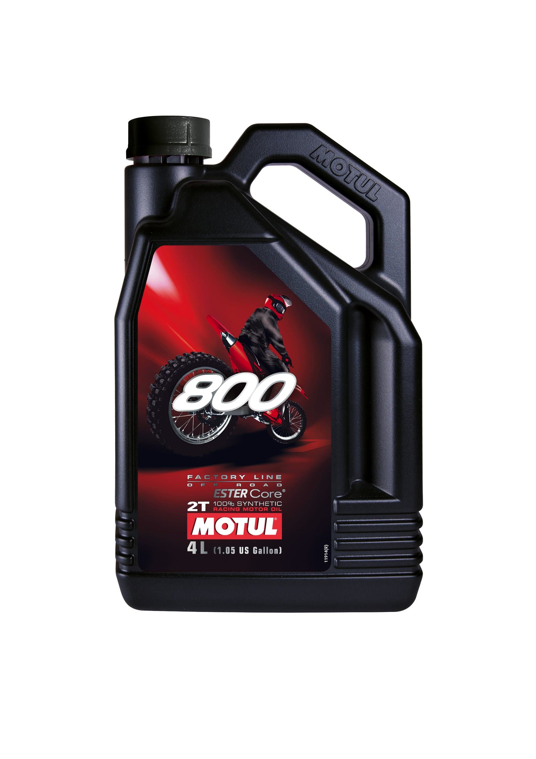 800-2t Off-Road 100% Synthetic Premix 1 Liter (4L)