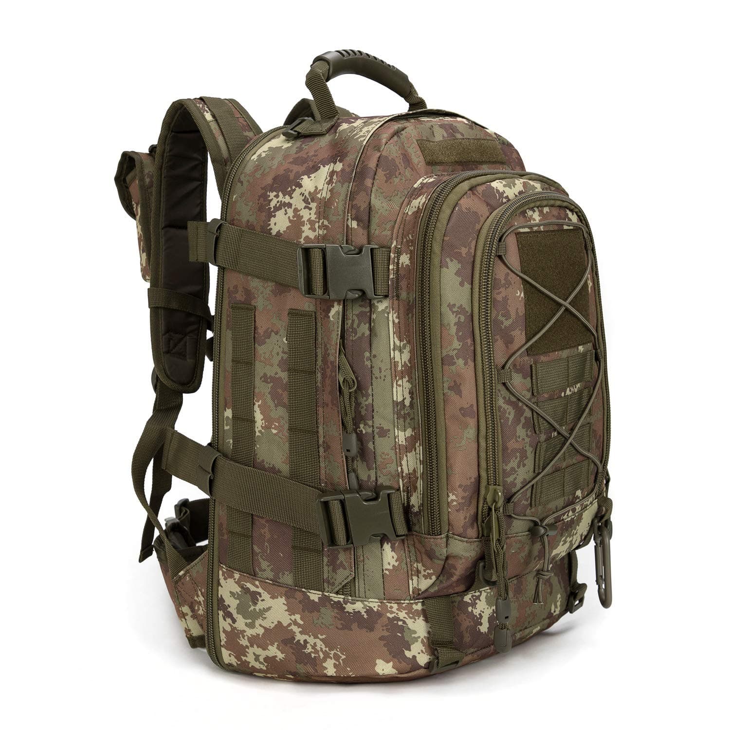 WolfWarriorX Backpack Military Backpacks for Men Tactical 3 Day Expandable Bag (Italian Camo)