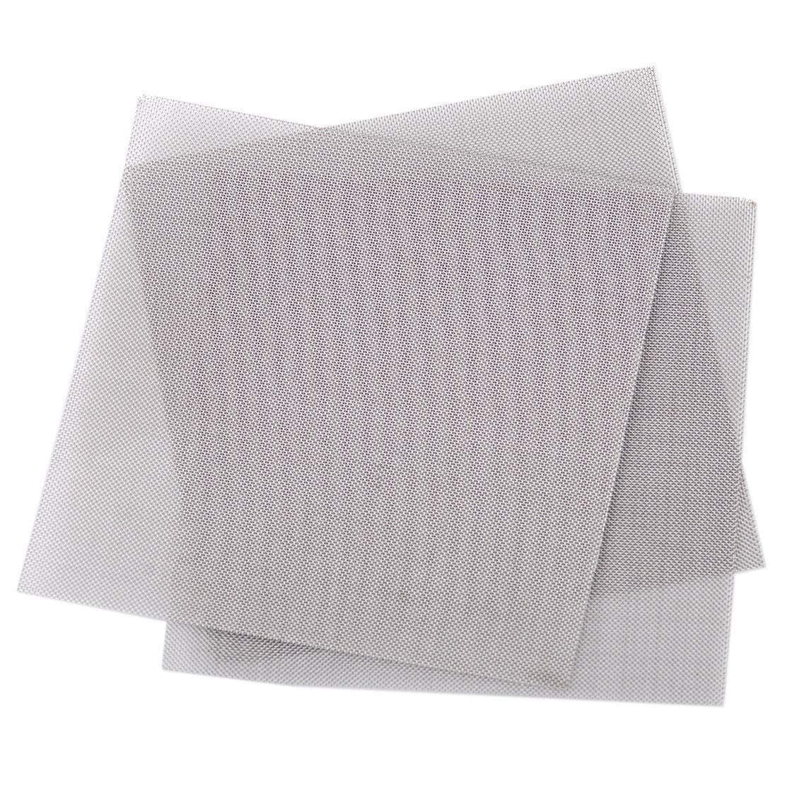 LTKJ 3pcs Stainless Steel 50 Mesh Micron True Filtration Screen Fine Wire Filter 3.94 x 3.94inch