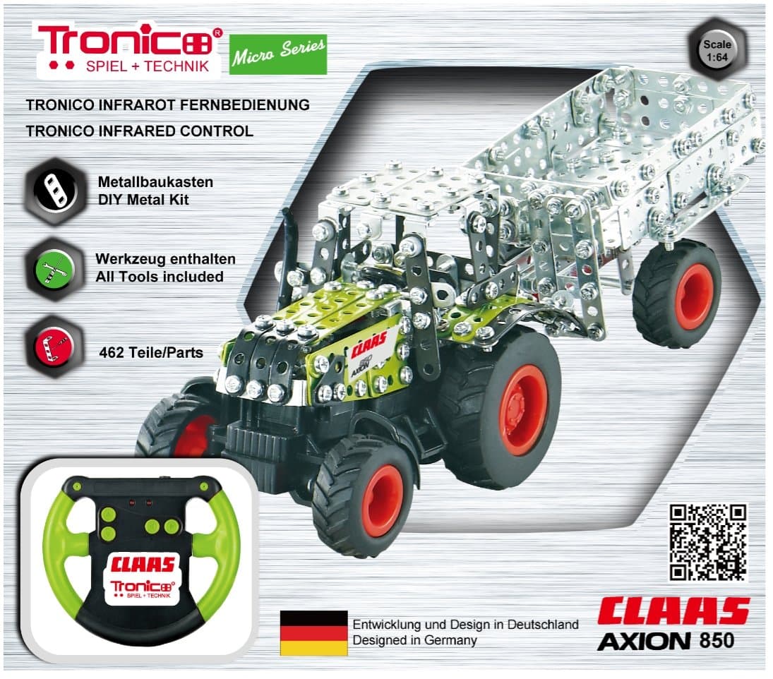Rcee GMBH Rcee GMBH9501 Claas Axion 850 Tractor Infrared Control Set with LED Light