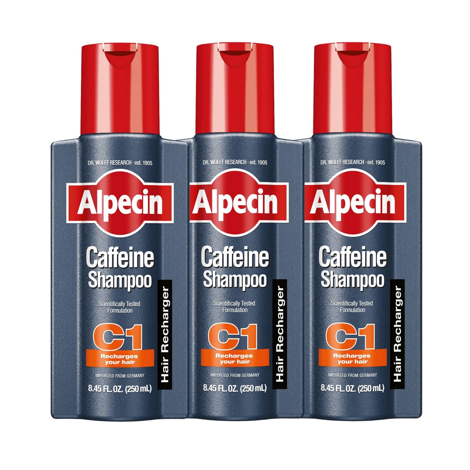 Alpecin Multibuy 3x Caffeine Shampoo C1 Hair Energizer - 250ml