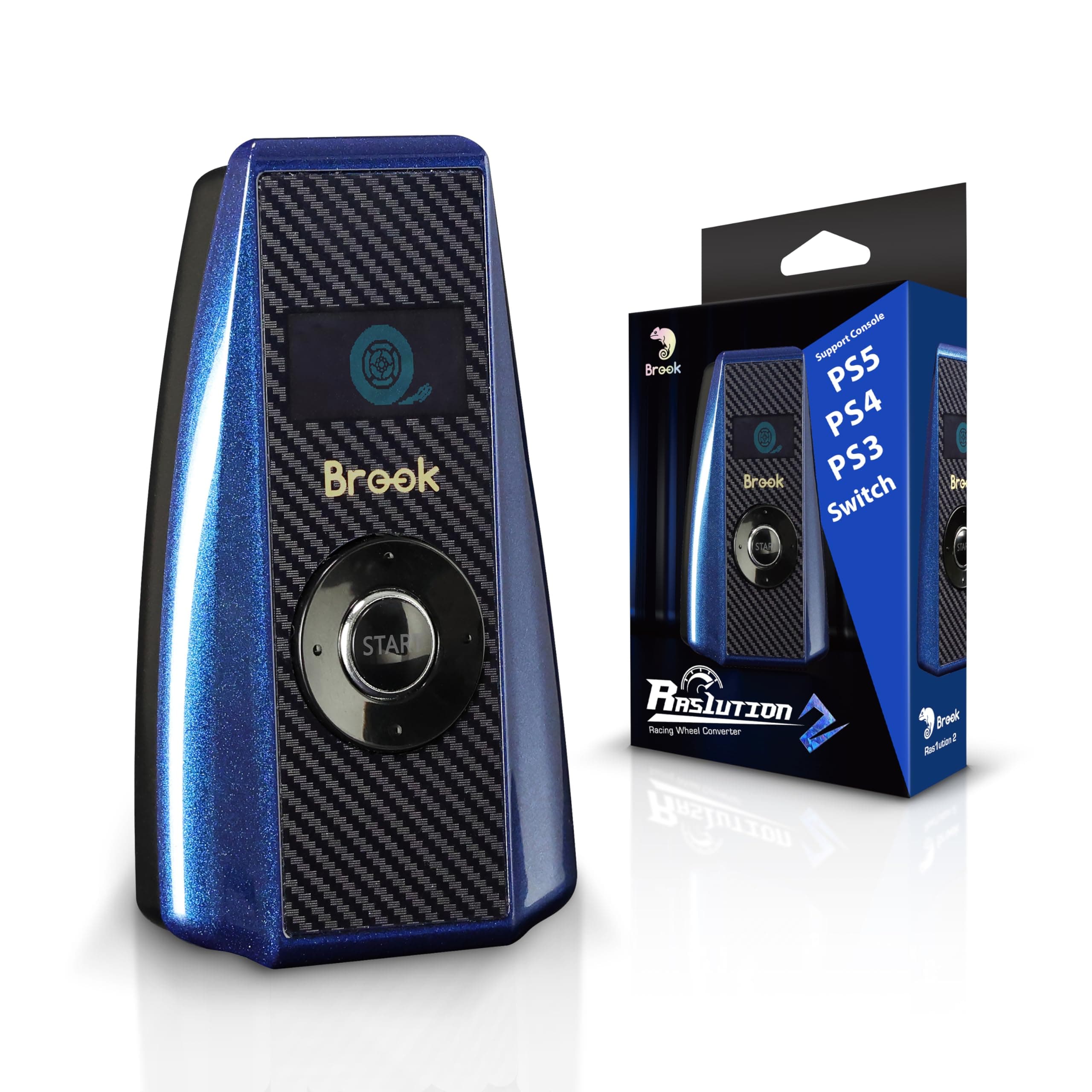 Ras1ution 2 - Racing Wheel Converter for Racing Games on The Original PS3/PS4/PS5/NS Consoles