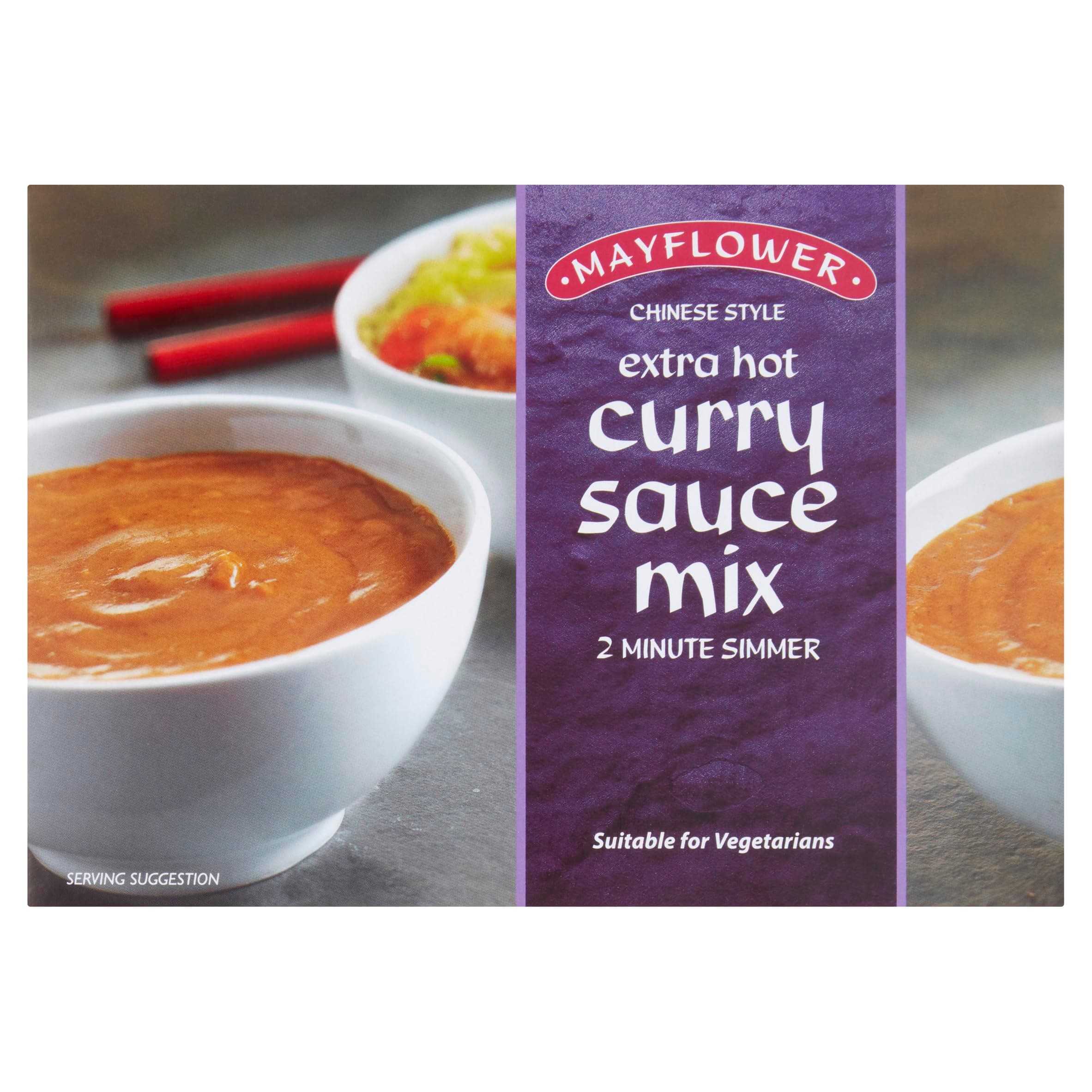 Mayflower Chinese Style Curry Extra Hot Sauce Mix 255g
